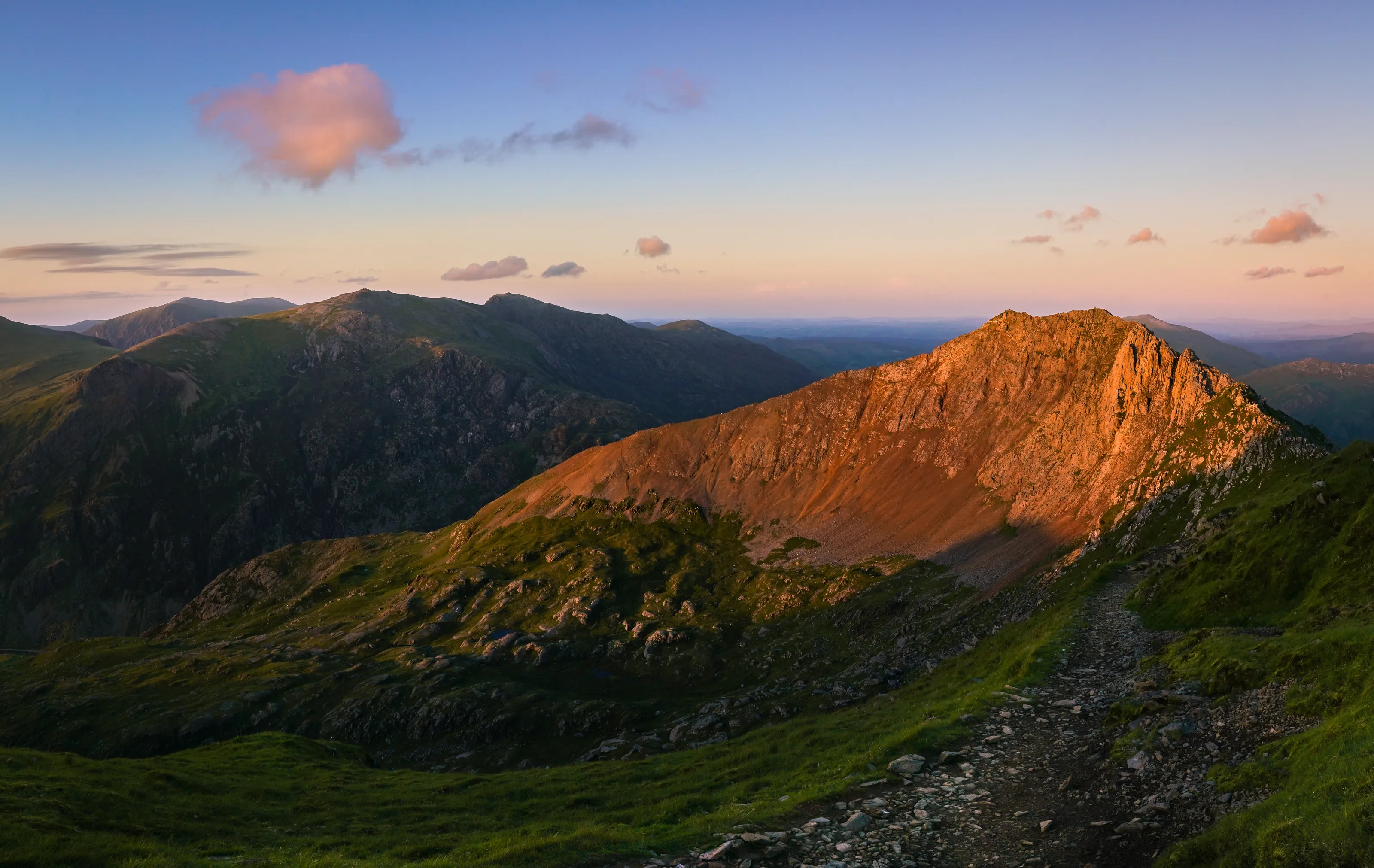 Crib Goch (The Red Ridge) - Snowdonia National Park, Wales