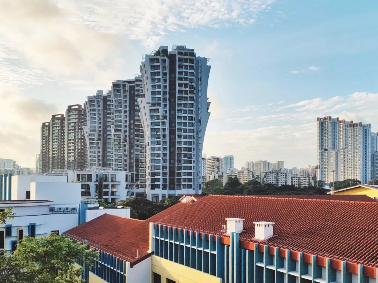 Buildings near my school