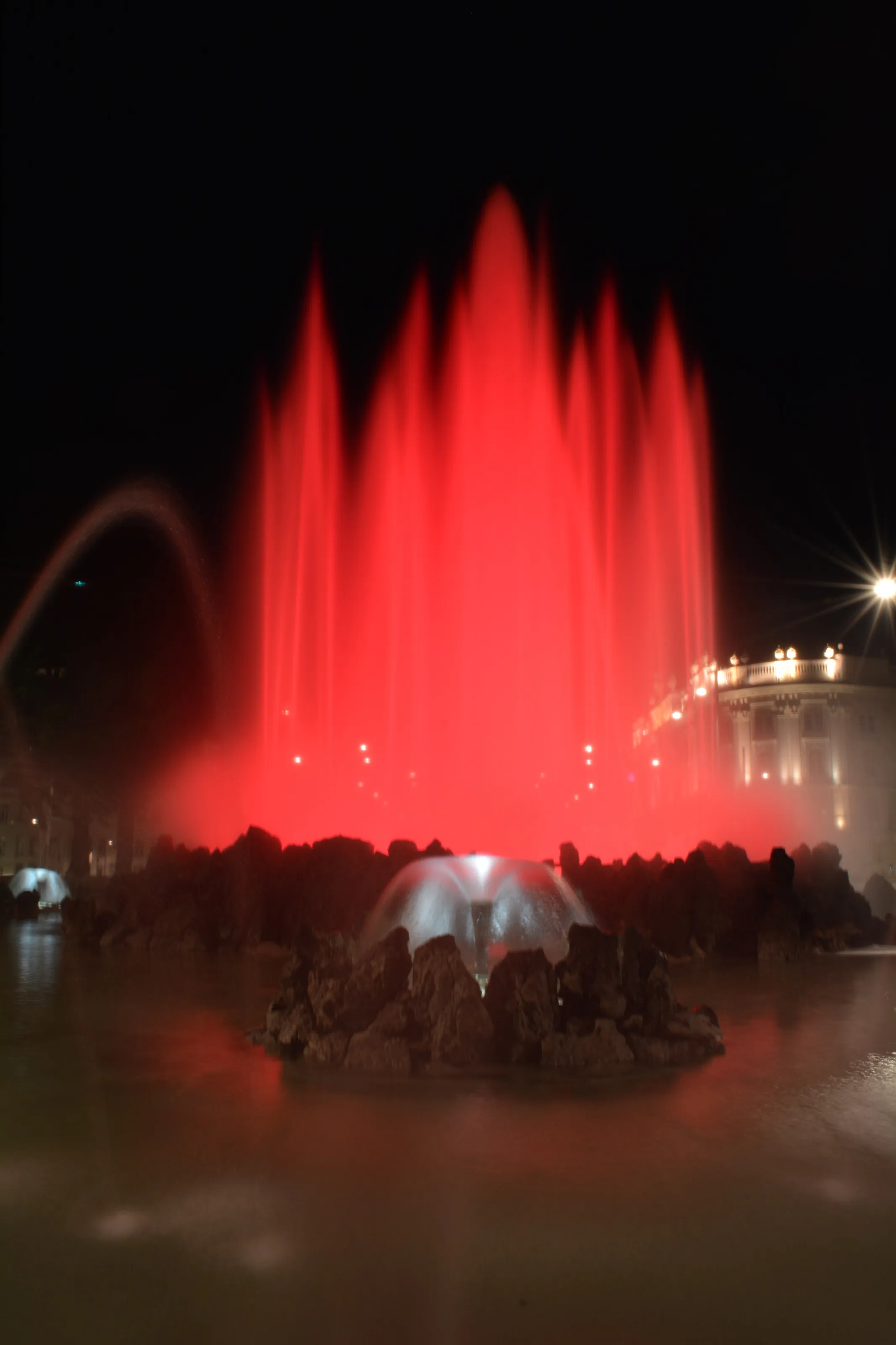 Red Fountain in Vienna