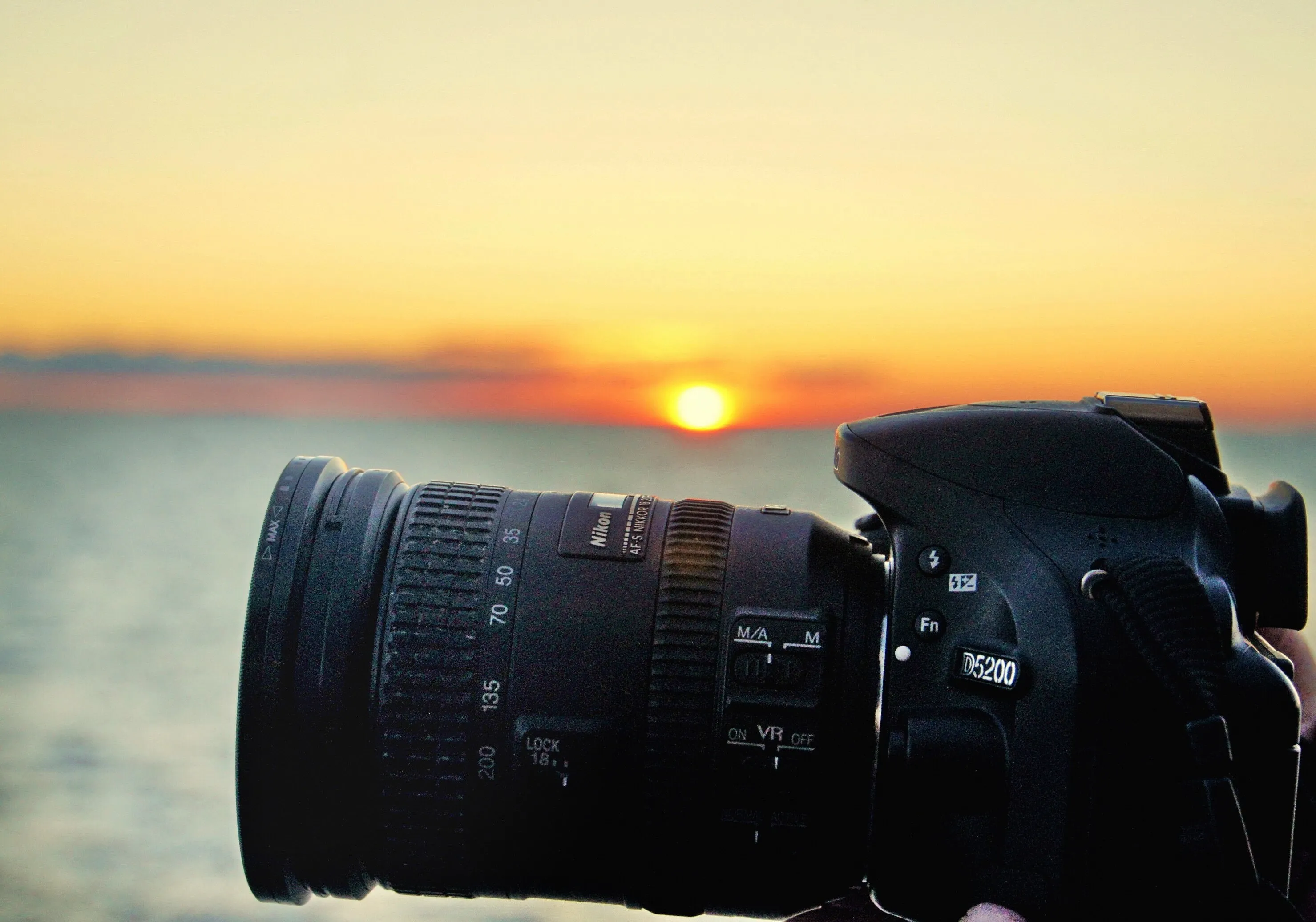Camera in work