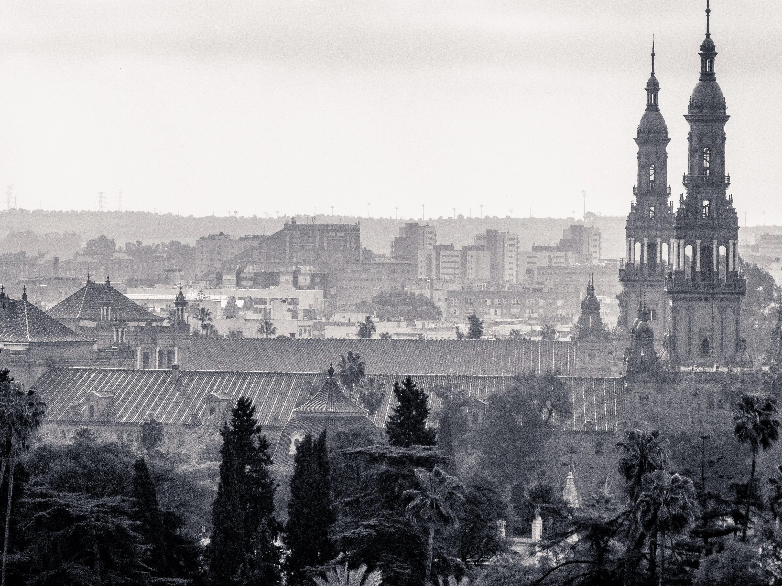 Sevilla in Black and White