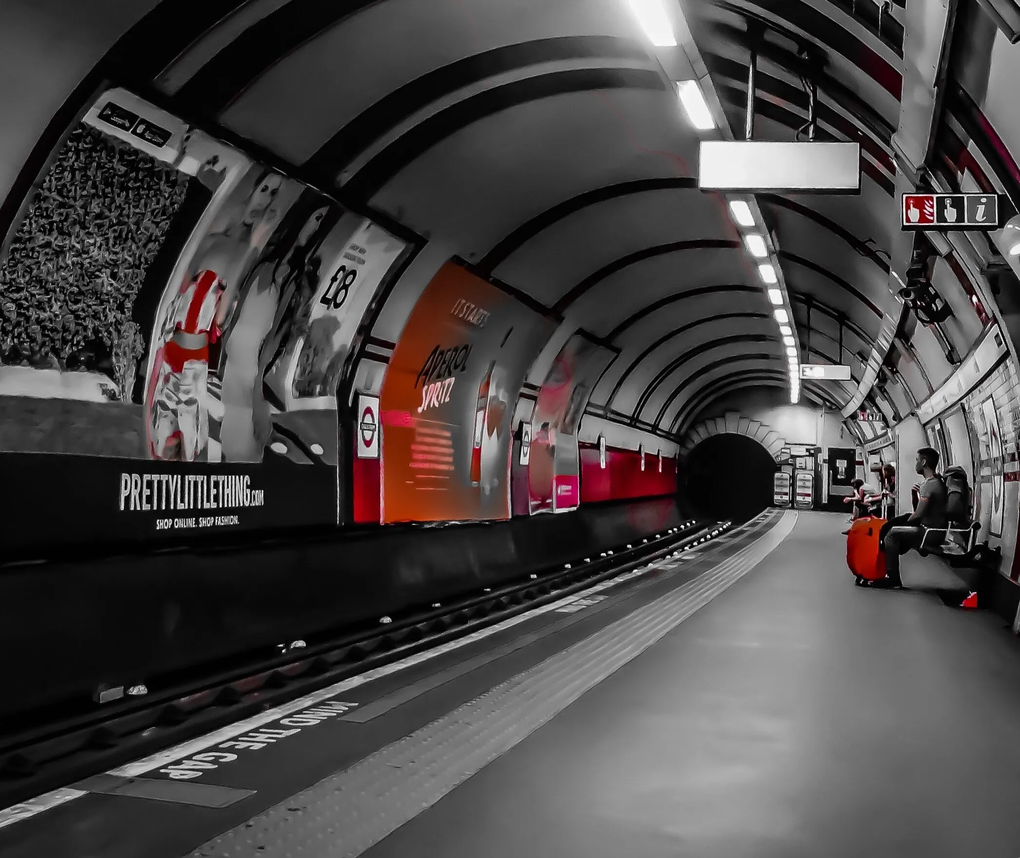 Down in the Tube Station