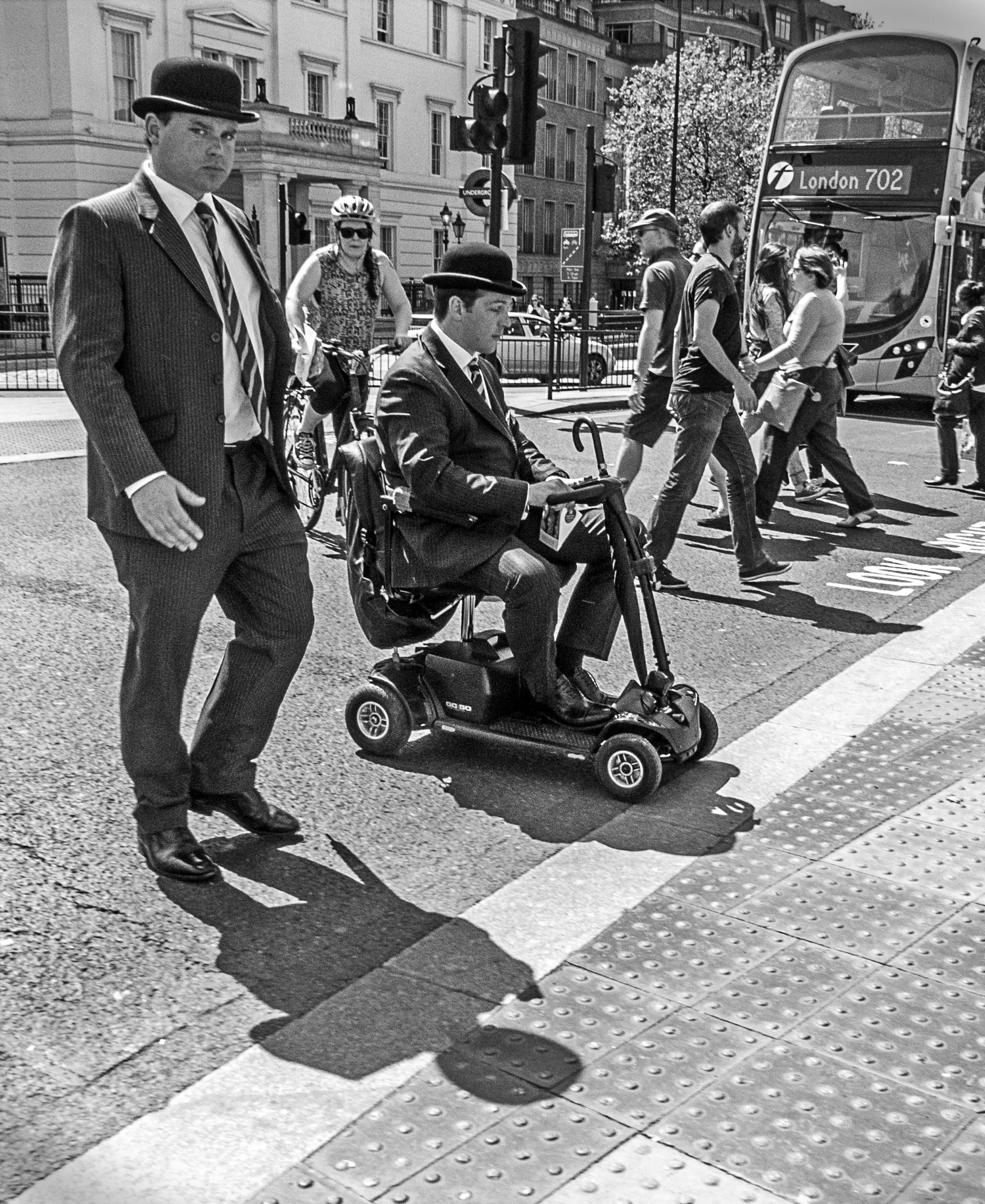 2 Bowler Hats