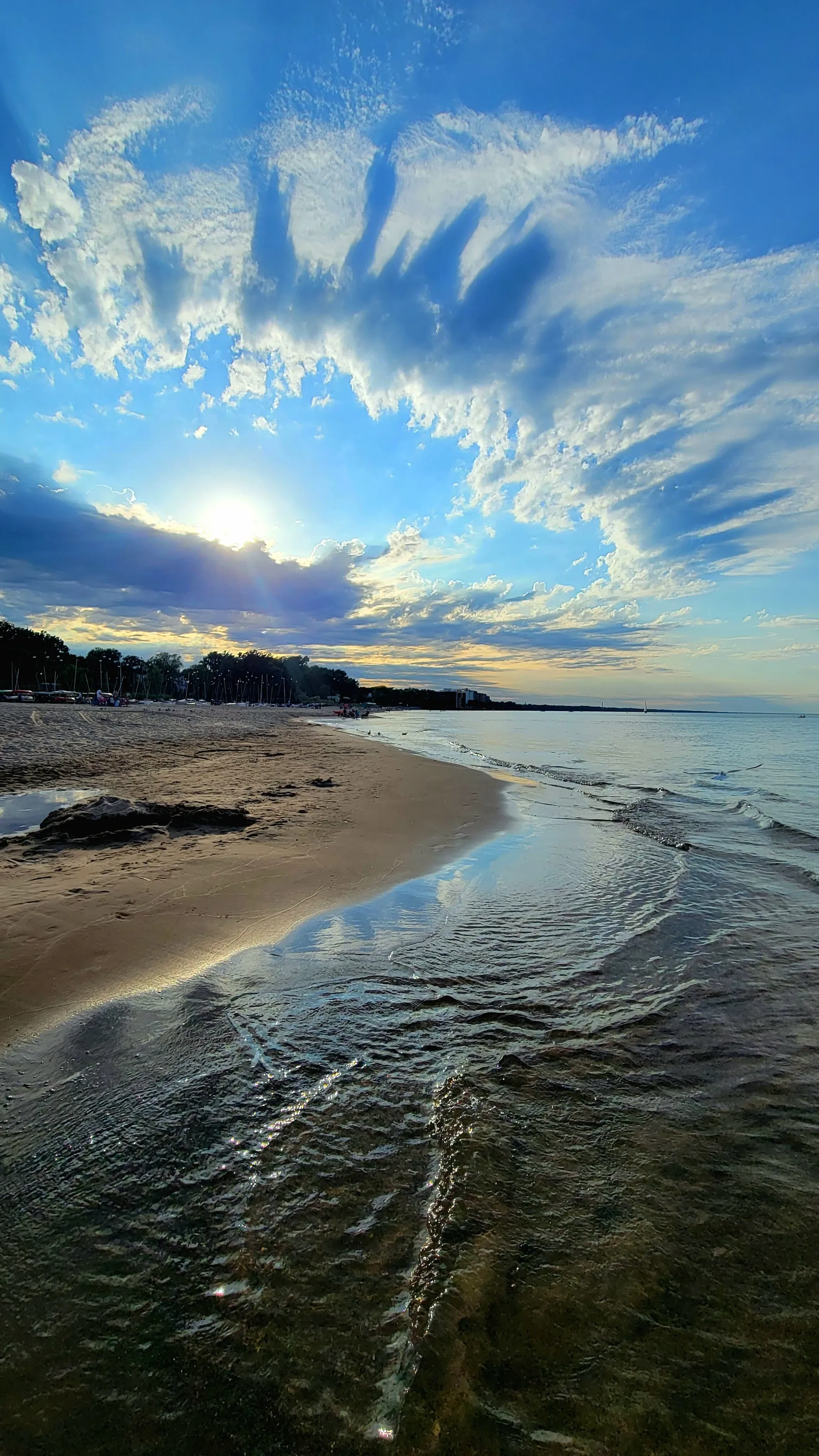 Magical Sunset on Lake Michigan