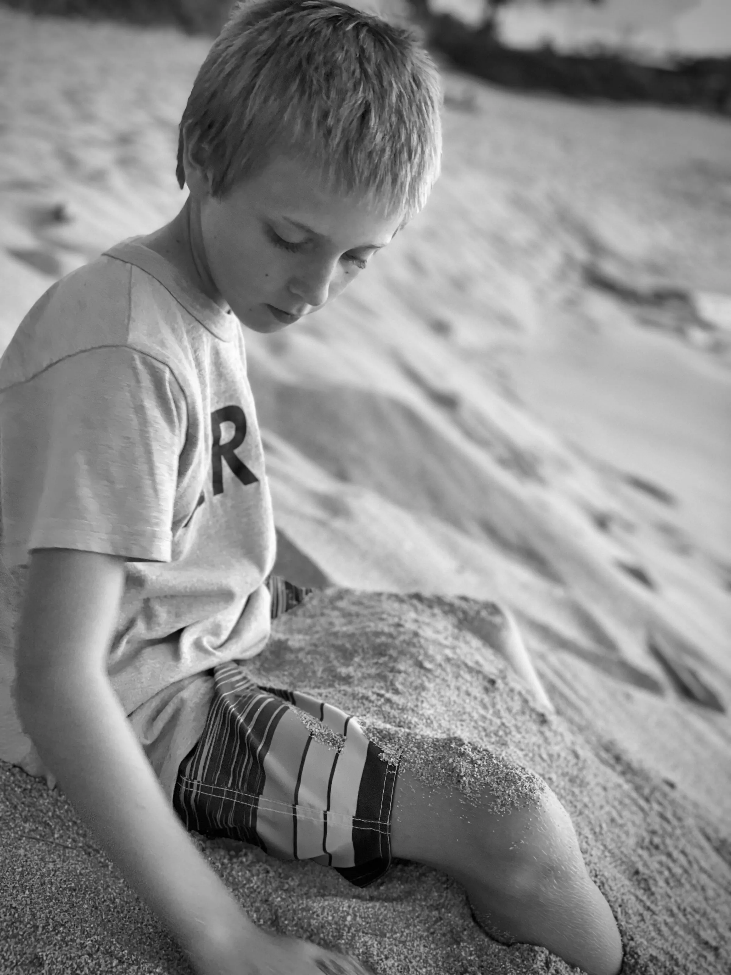 Chilling on a Beach