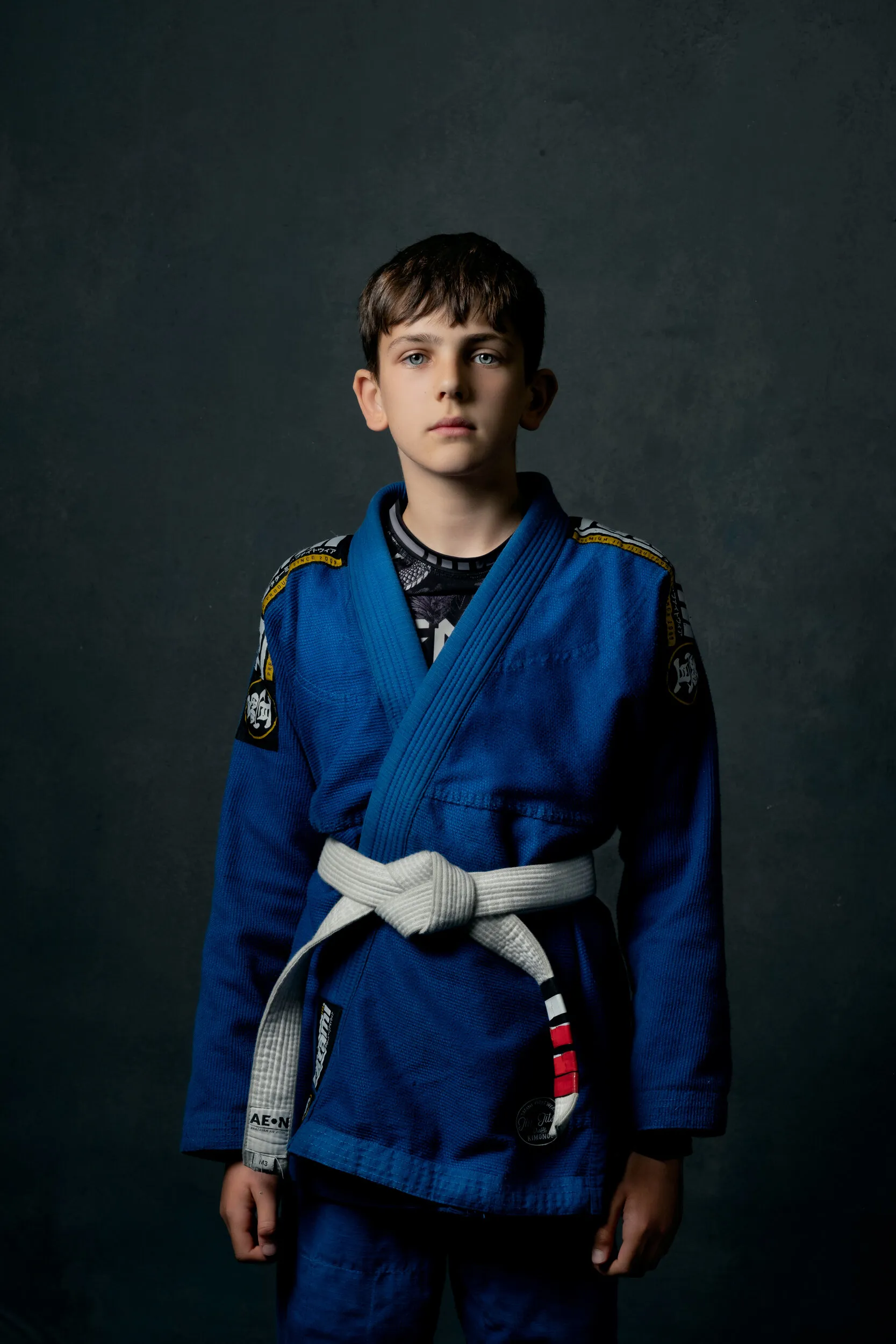 Brazilian jiu-jitsu white belt