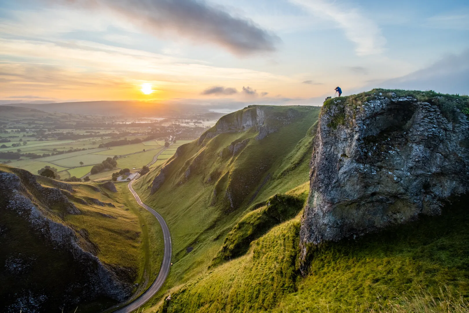 Winnats Pass Sunrise