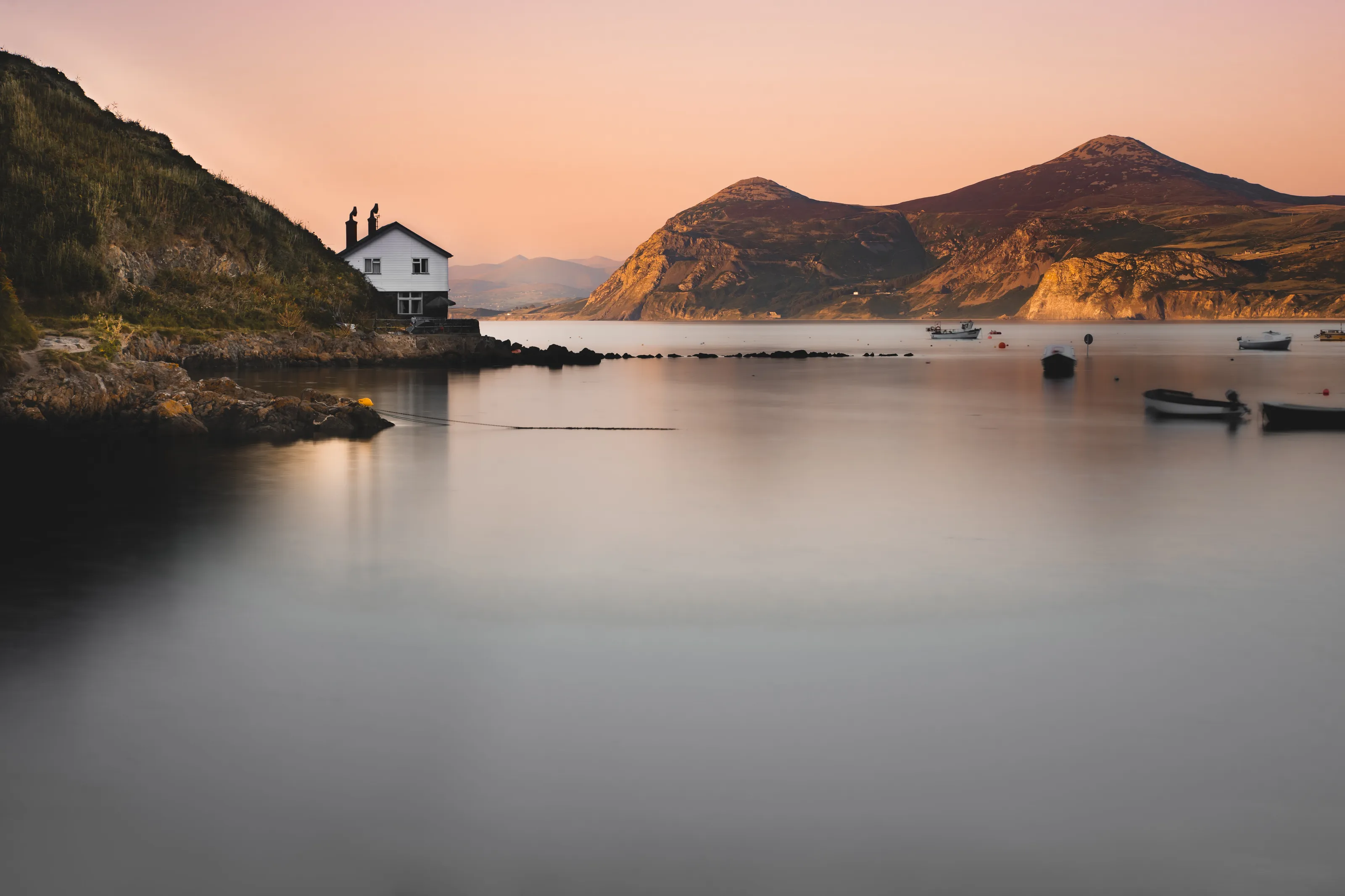 Sunset at the Ty Coch