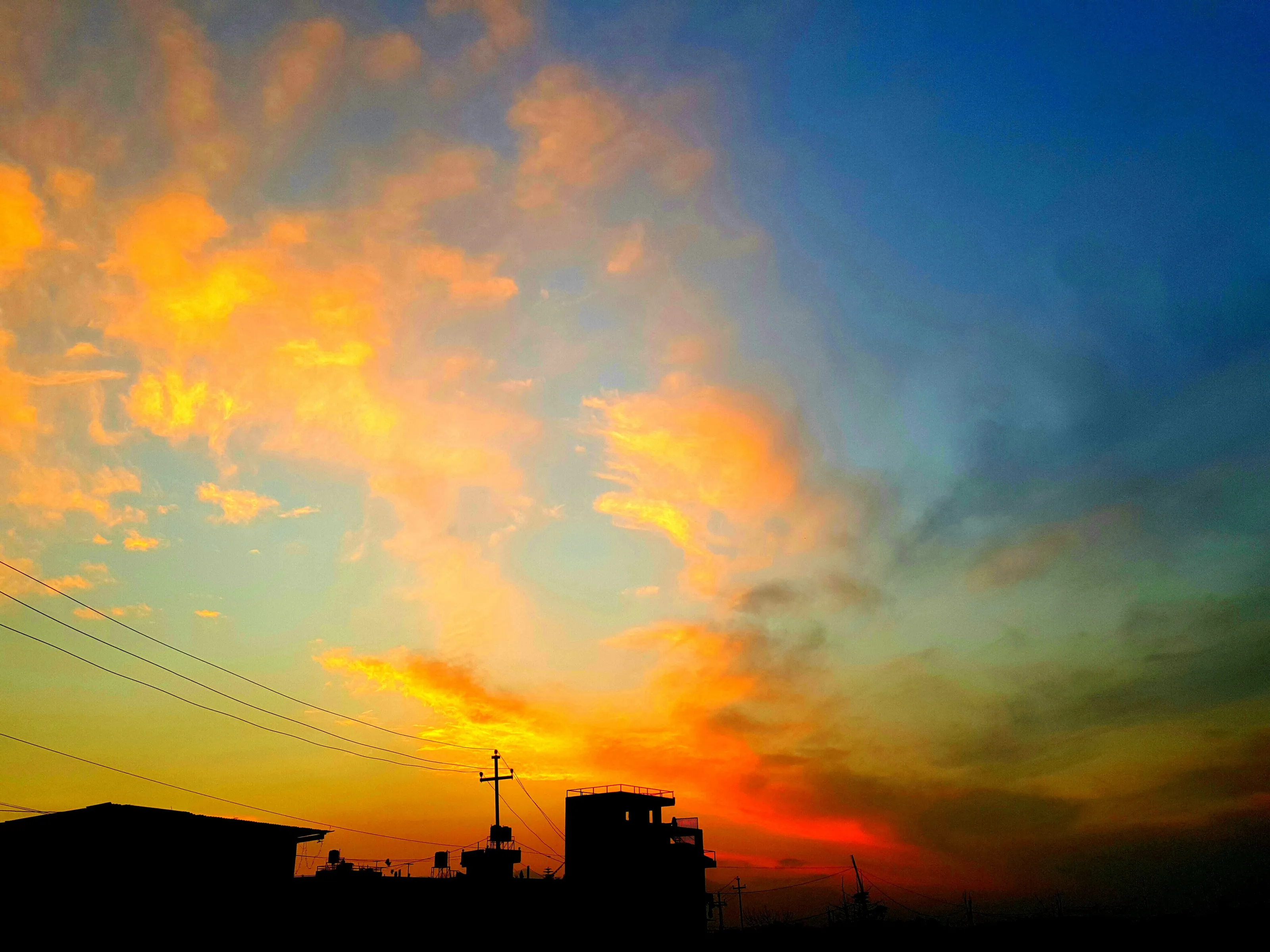 Dry Summer Sunset