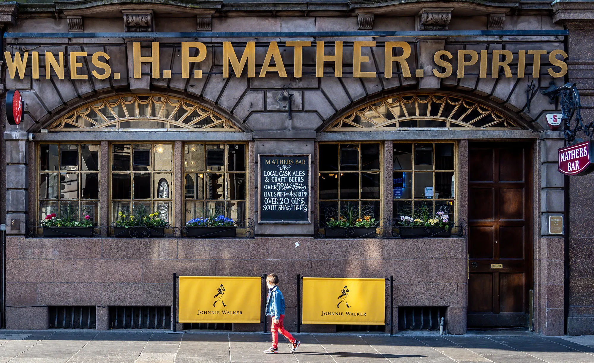 Boy looking for a drink