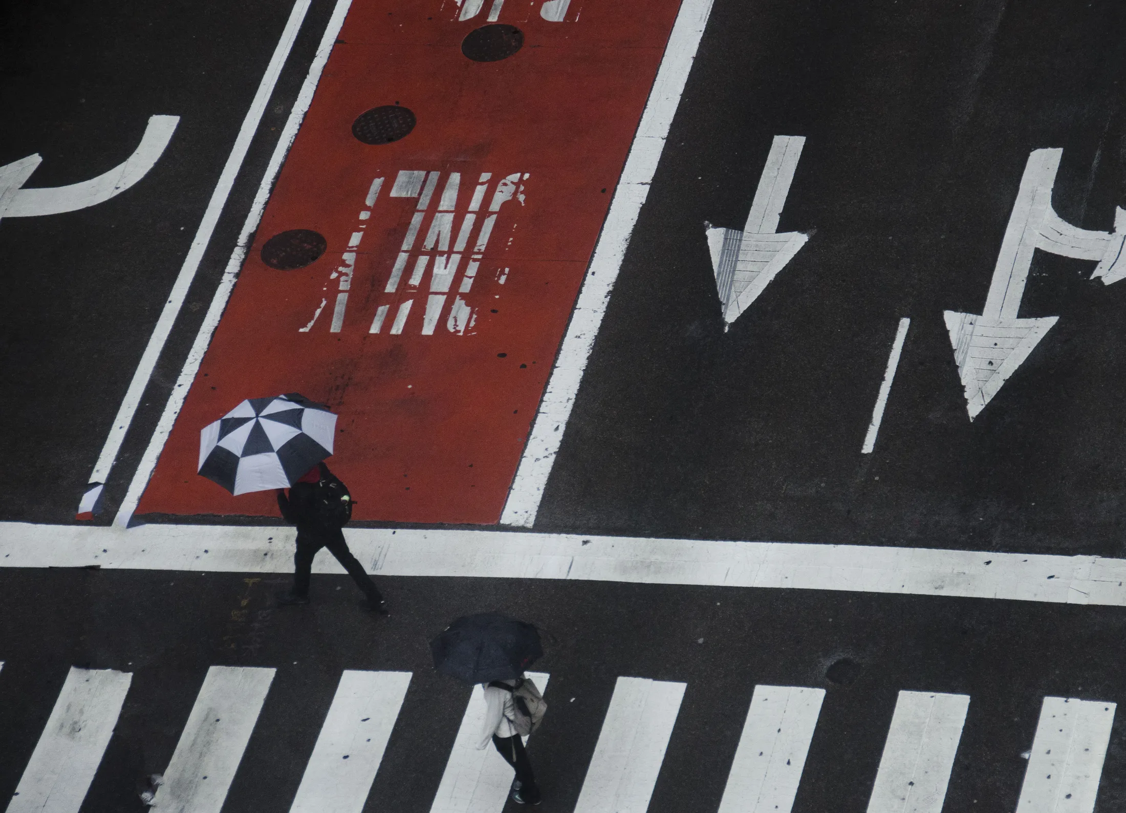 Black and White and Red All Over