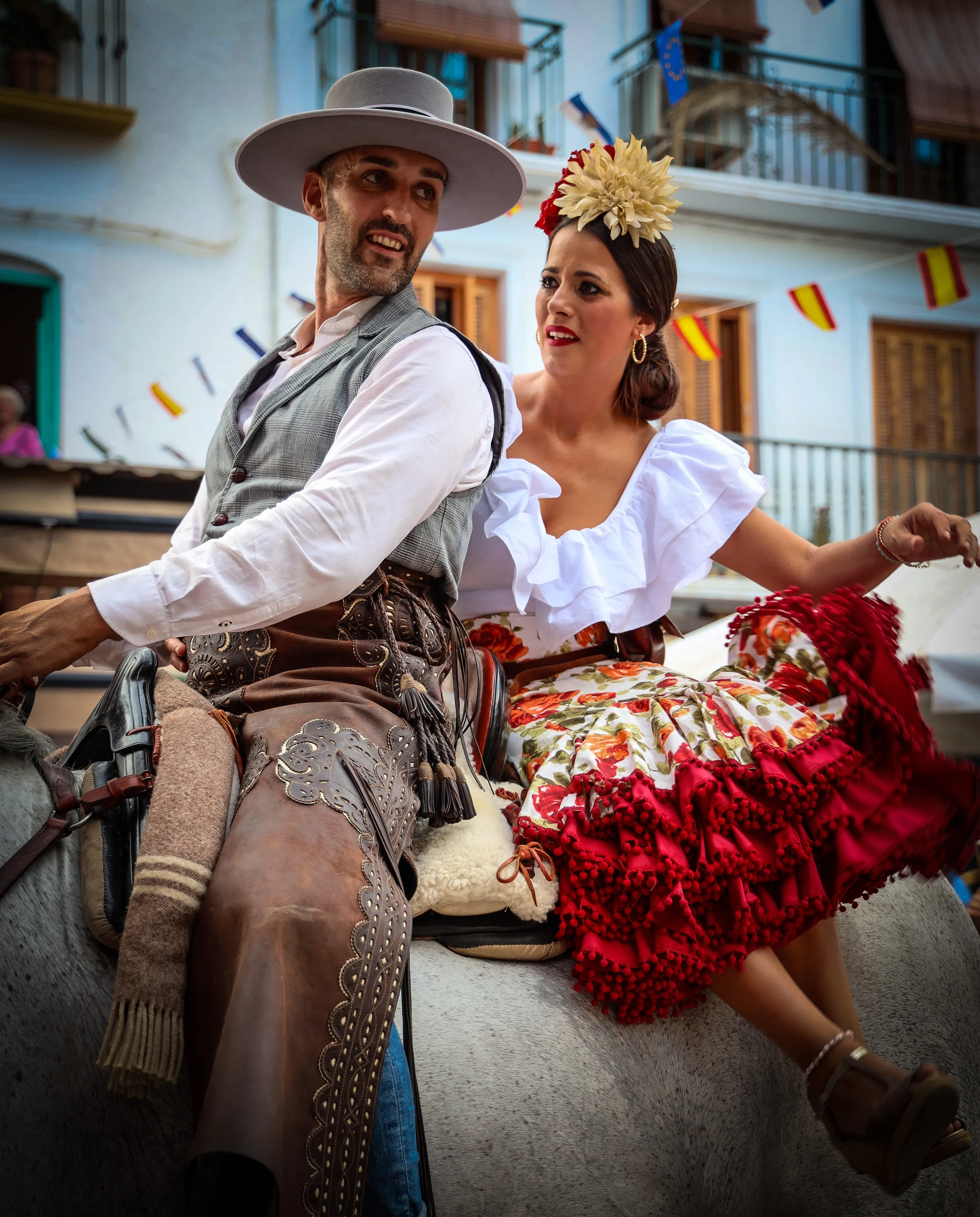 Spanish Feria riders