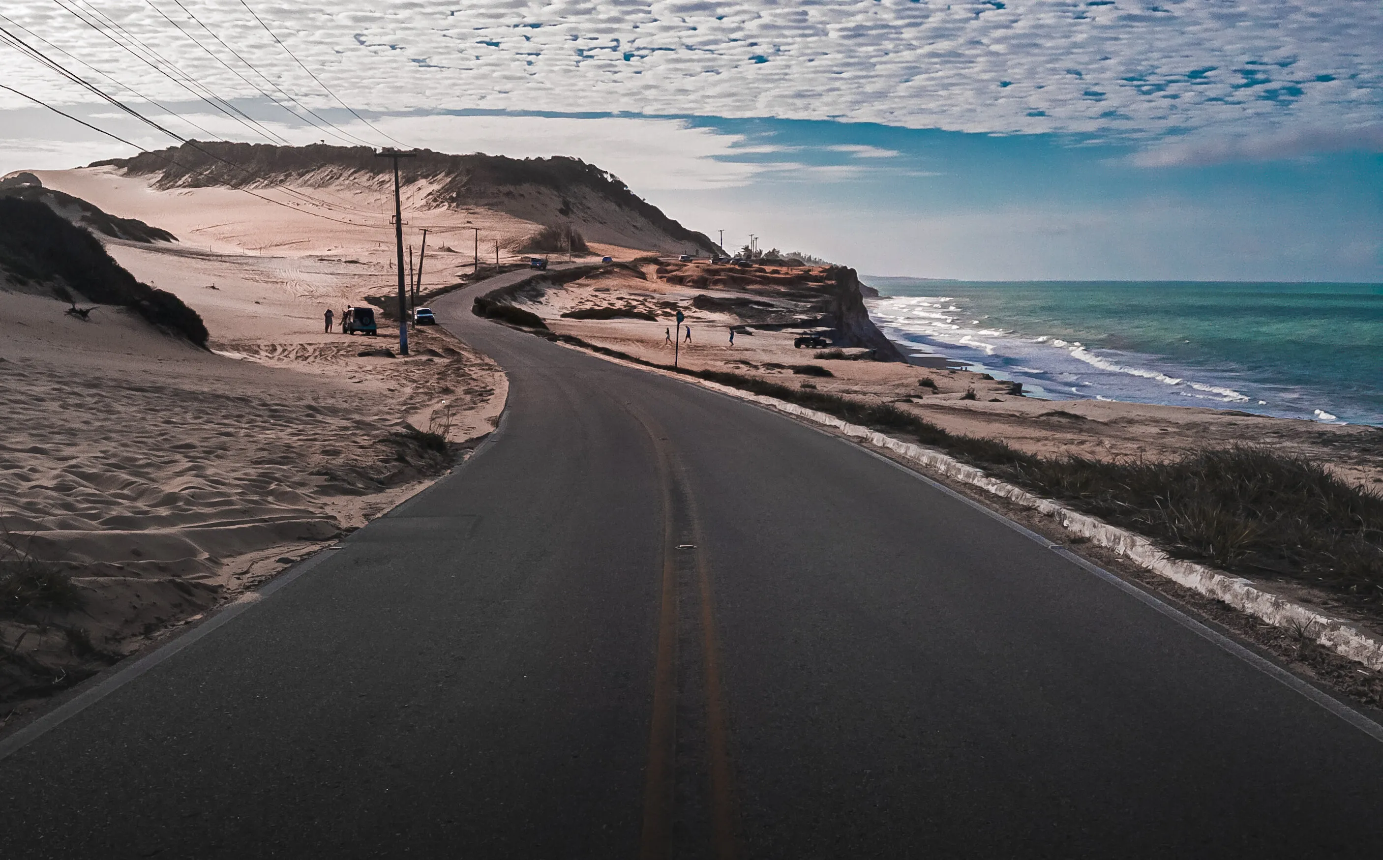 On the way to the dunes at Pipa Beach - Brazil