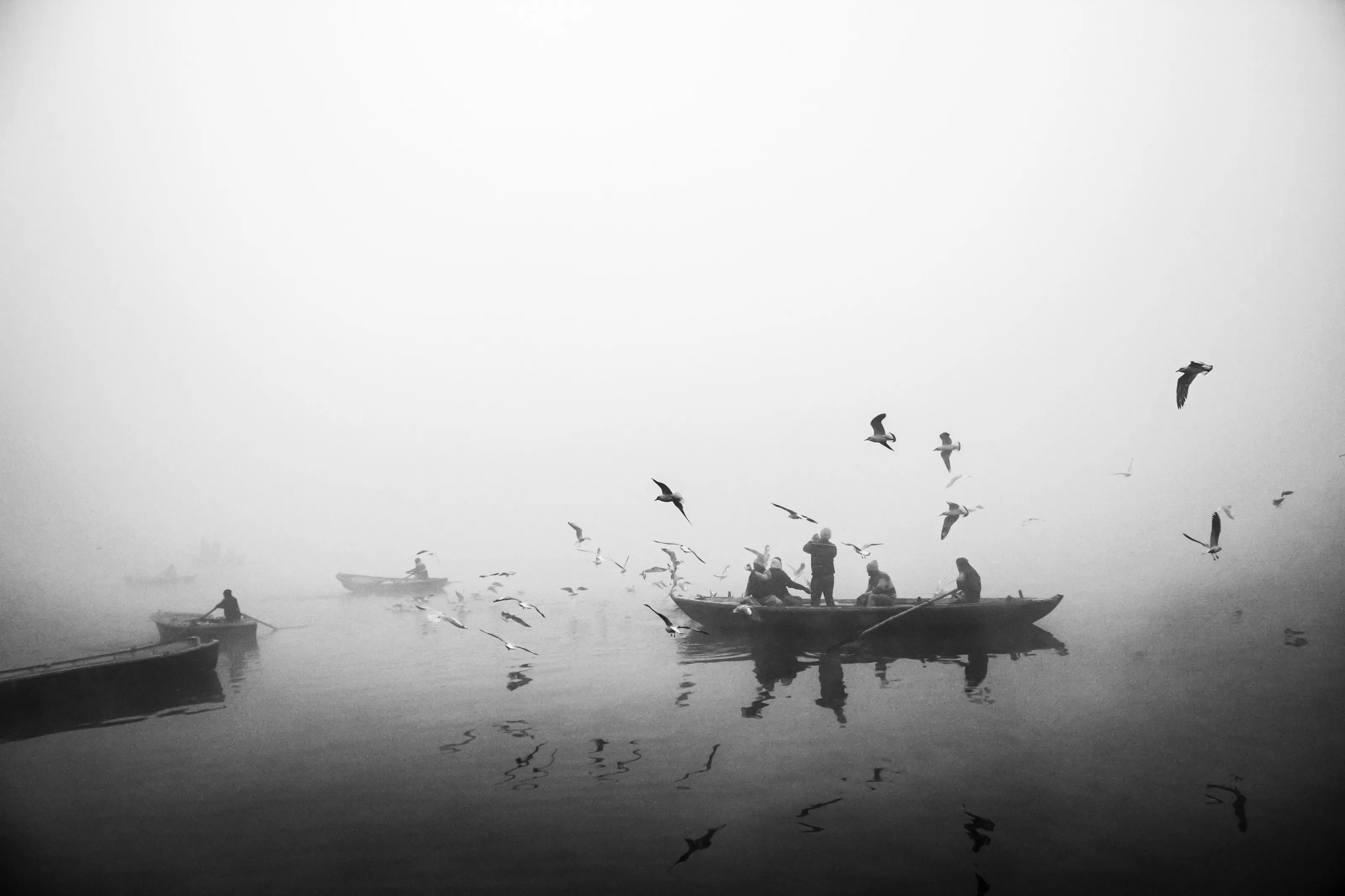 A FOGGY MORNING...
