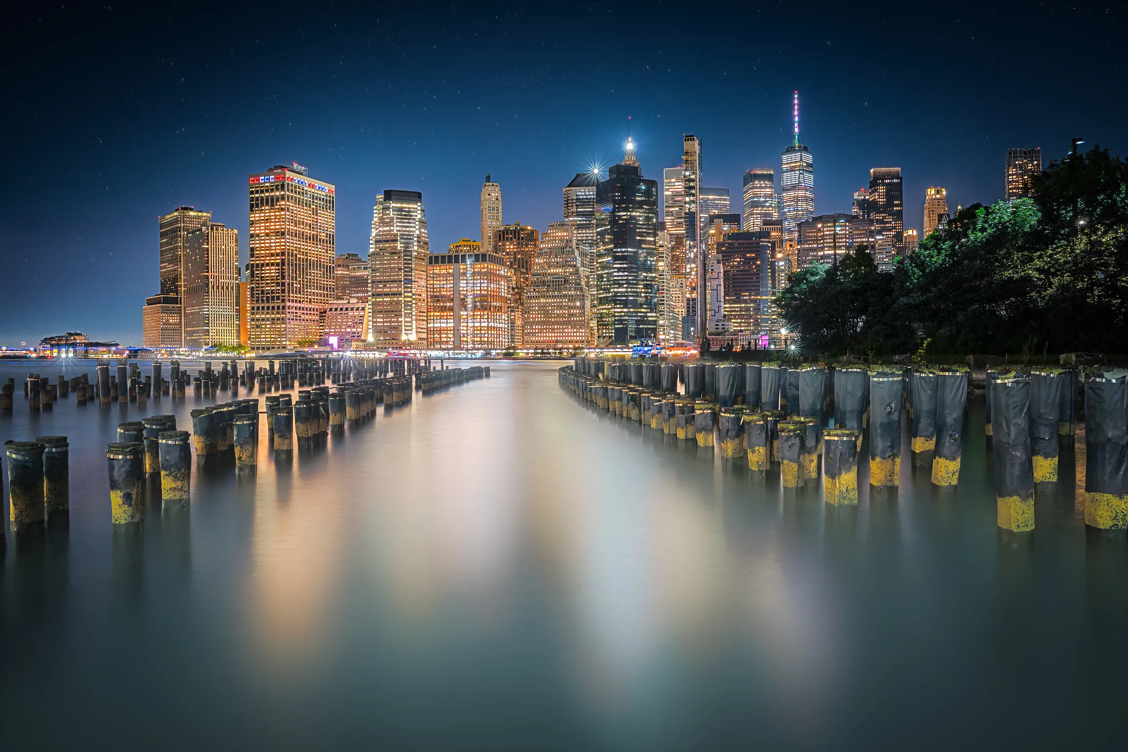 Lower Manhattan at Night