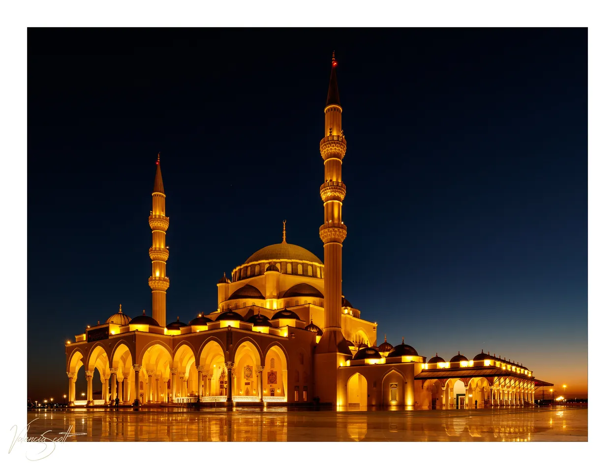 Sharjah Mosque, UAE