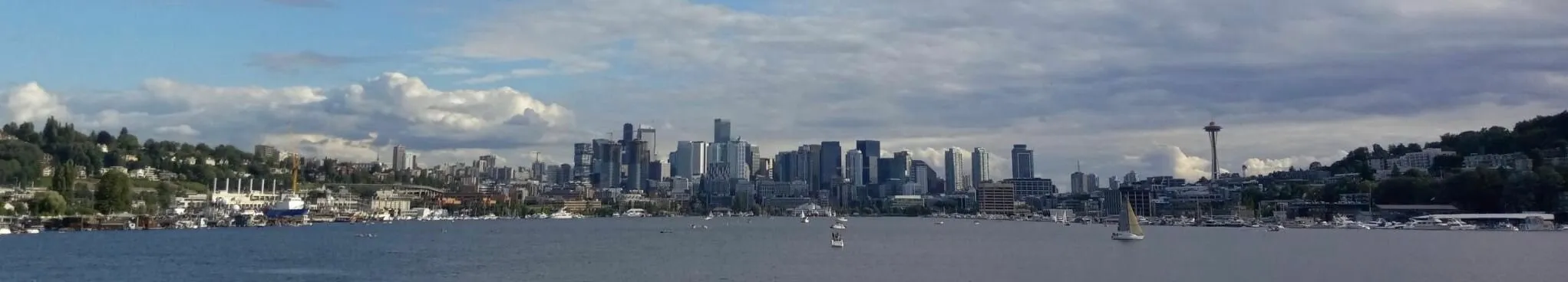 Seattle view from Gas Works Park!
