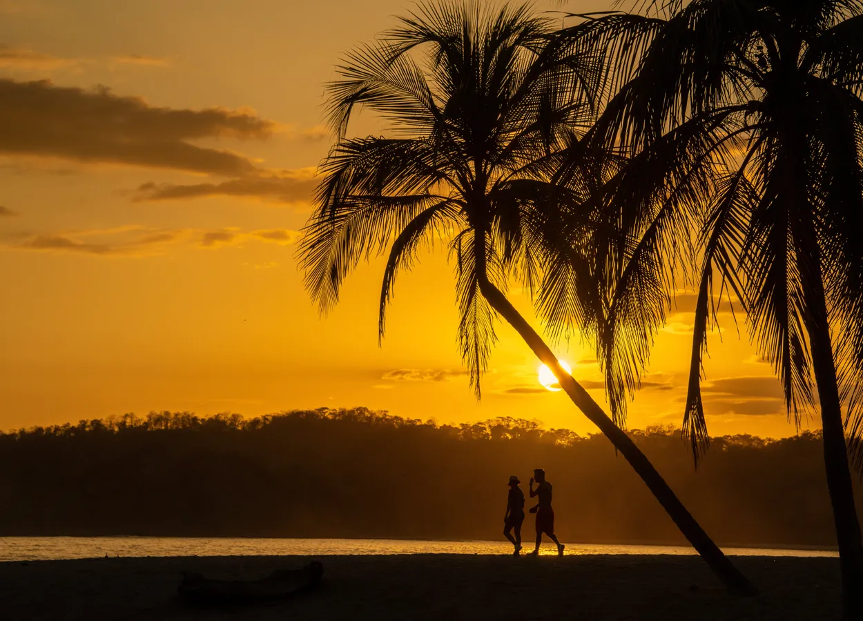 Sunset stroll