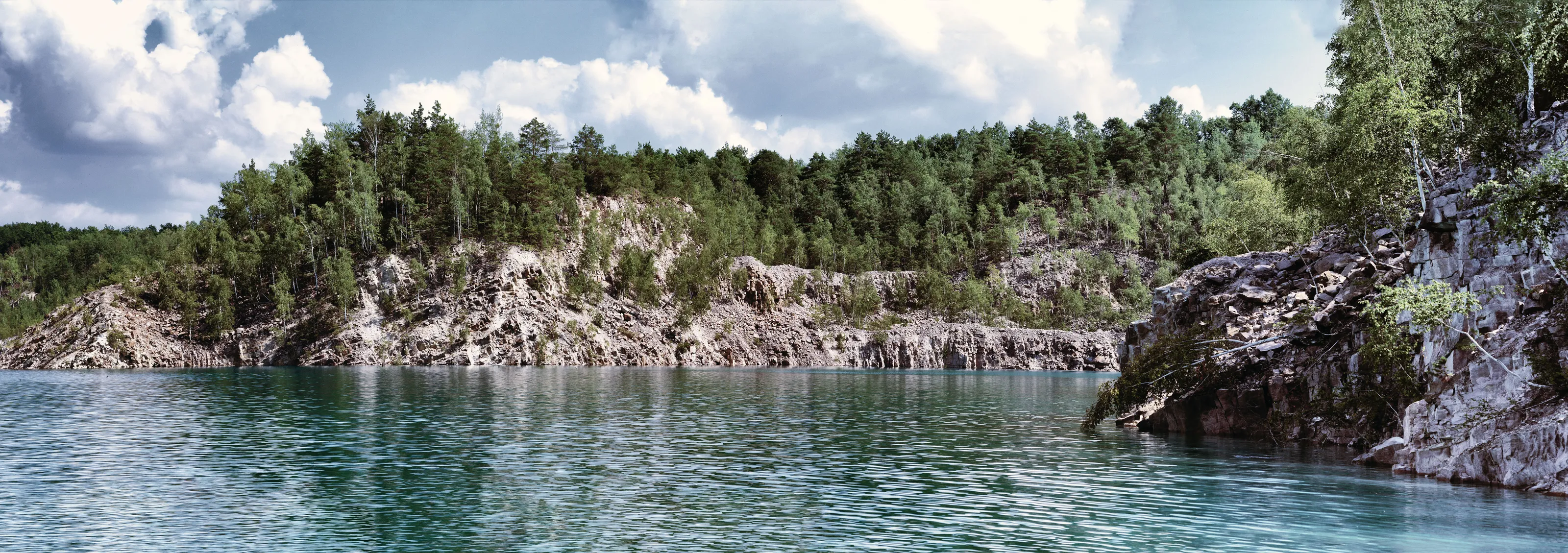 Sand quarry lake