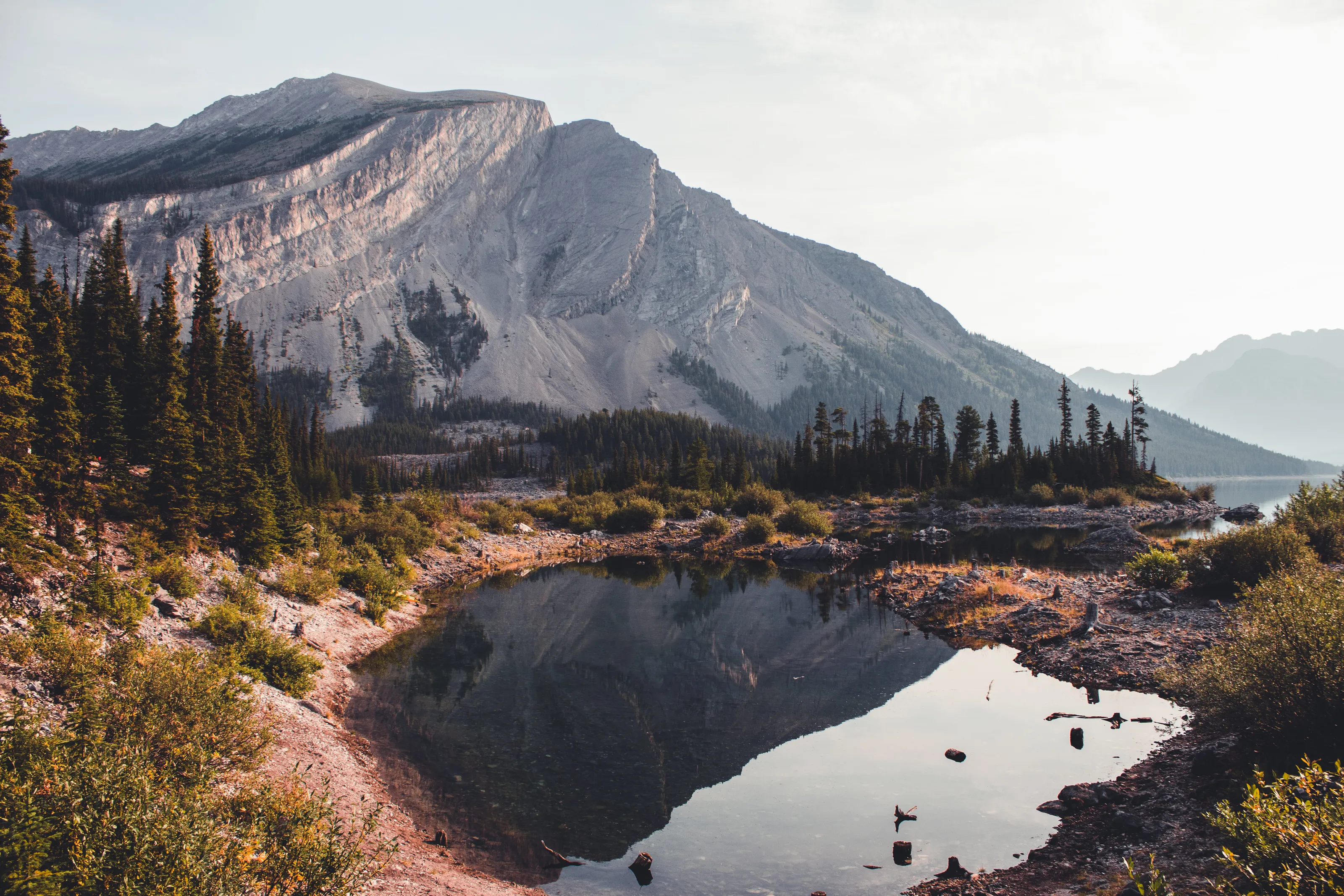 Morning in the mountains