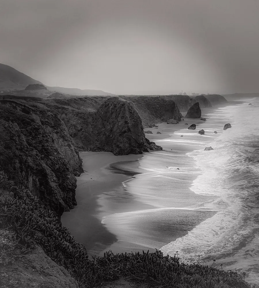 Cliffs and ocean