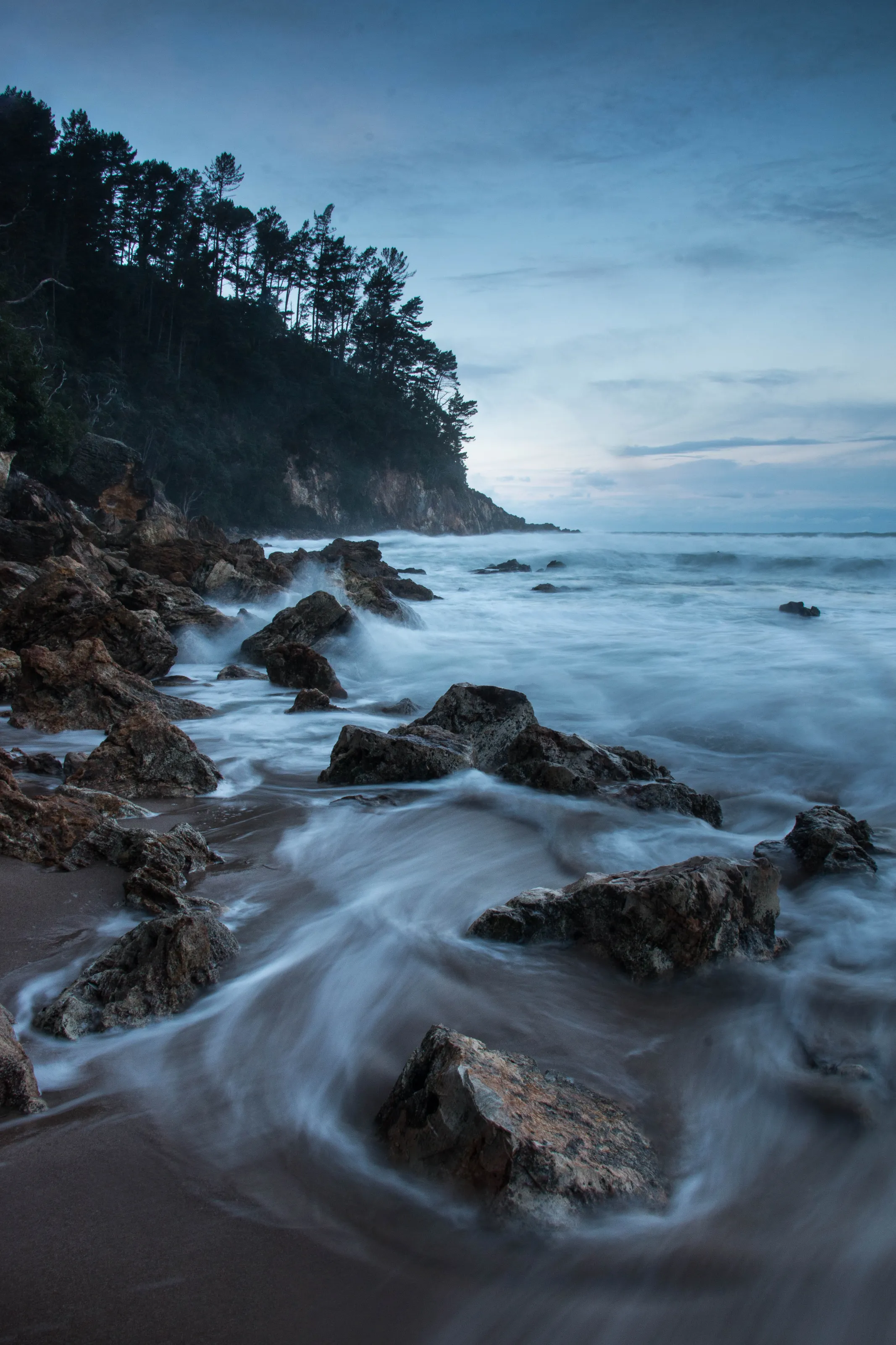 Blue hour on the Coromandel