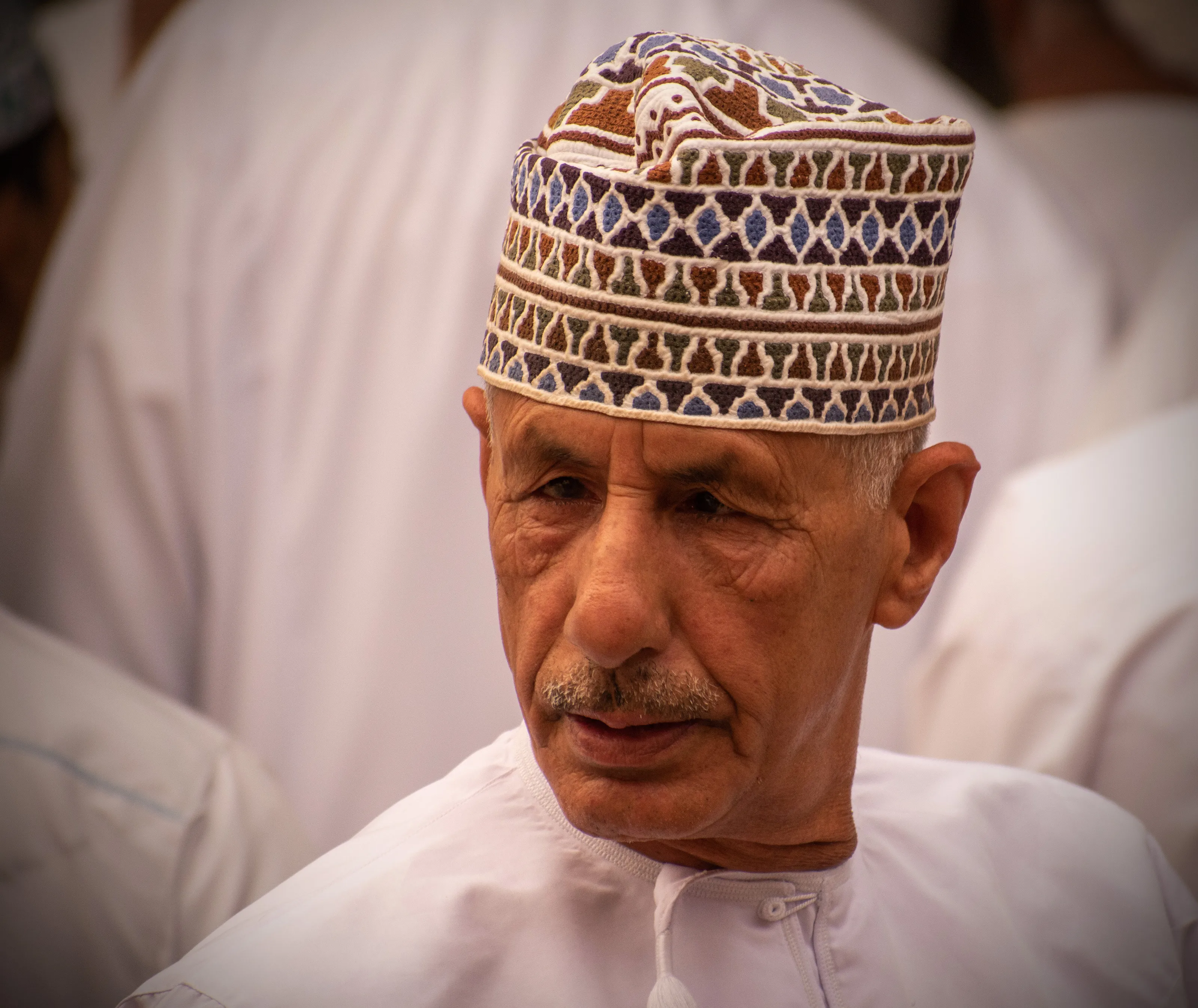 Oman -a senior at the market