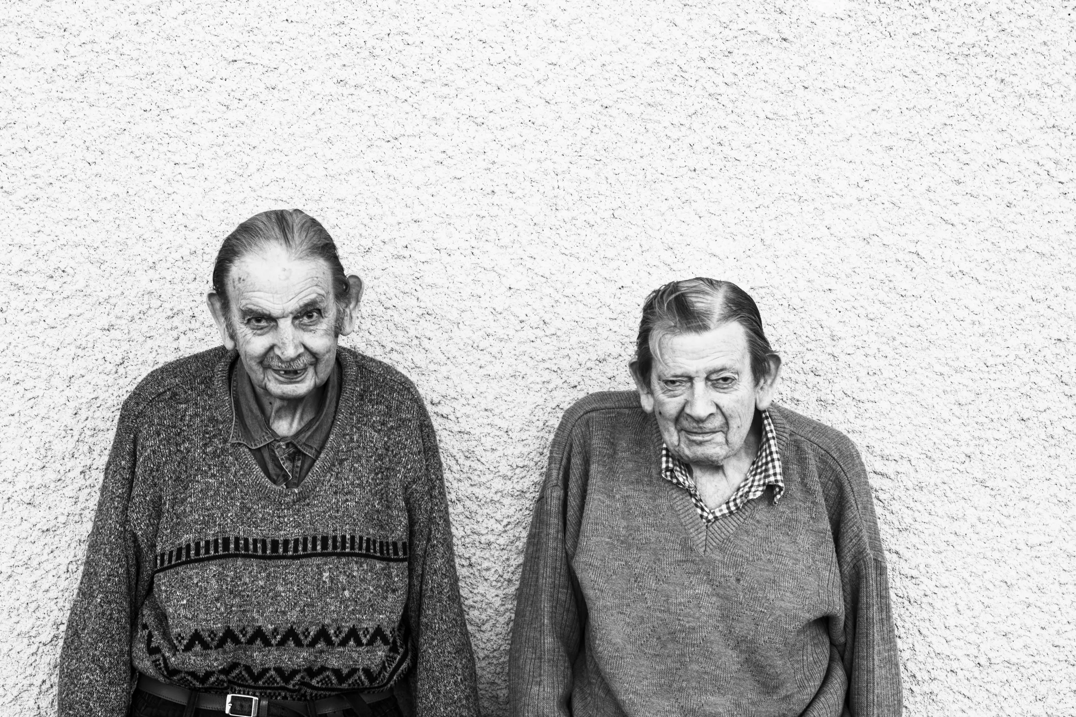 Two brothers, one can see and one can hear......