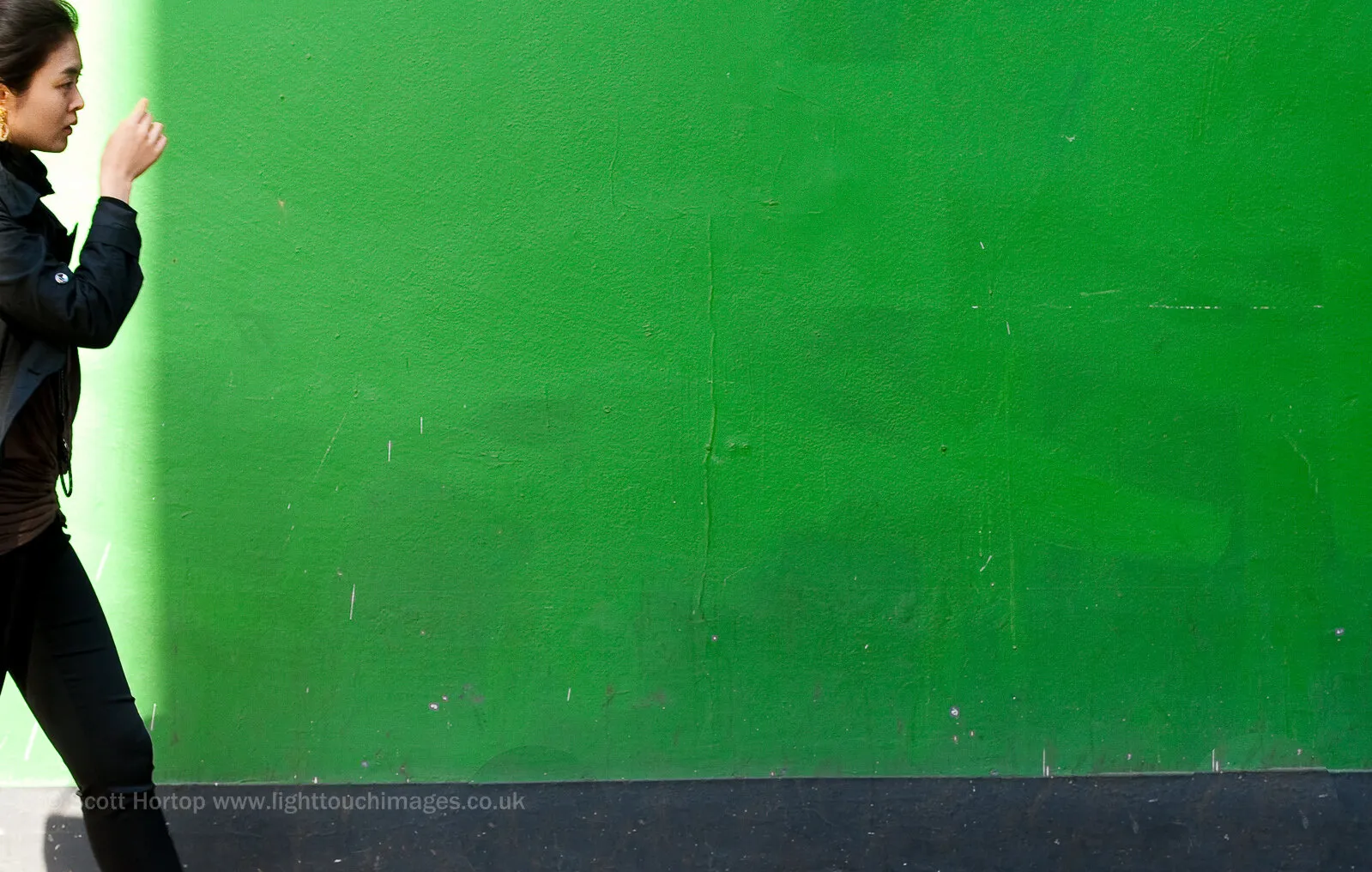 The green wall