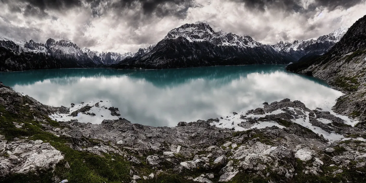 Lake view _ in The Snow