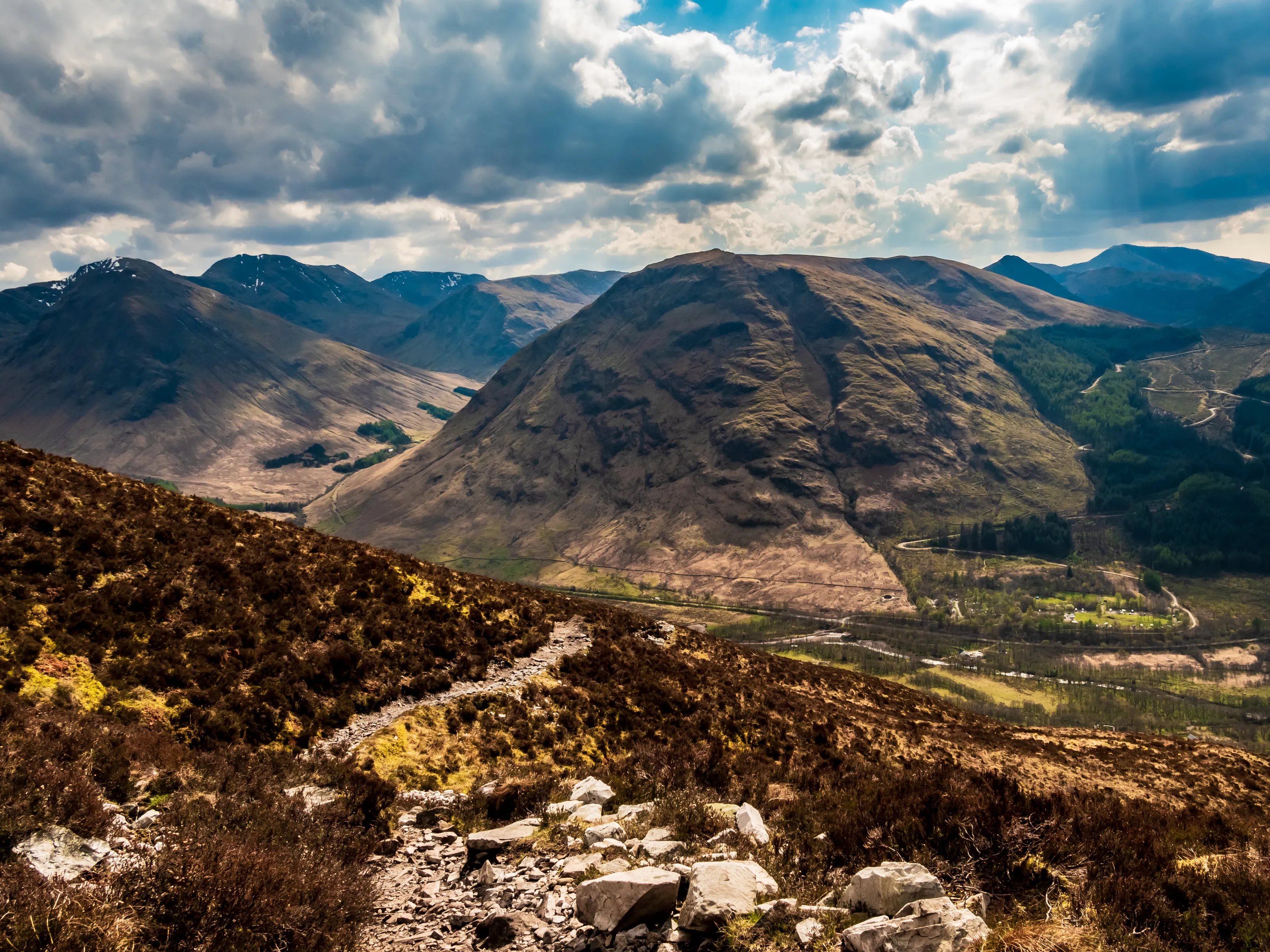 Path to Pap of Glencoe