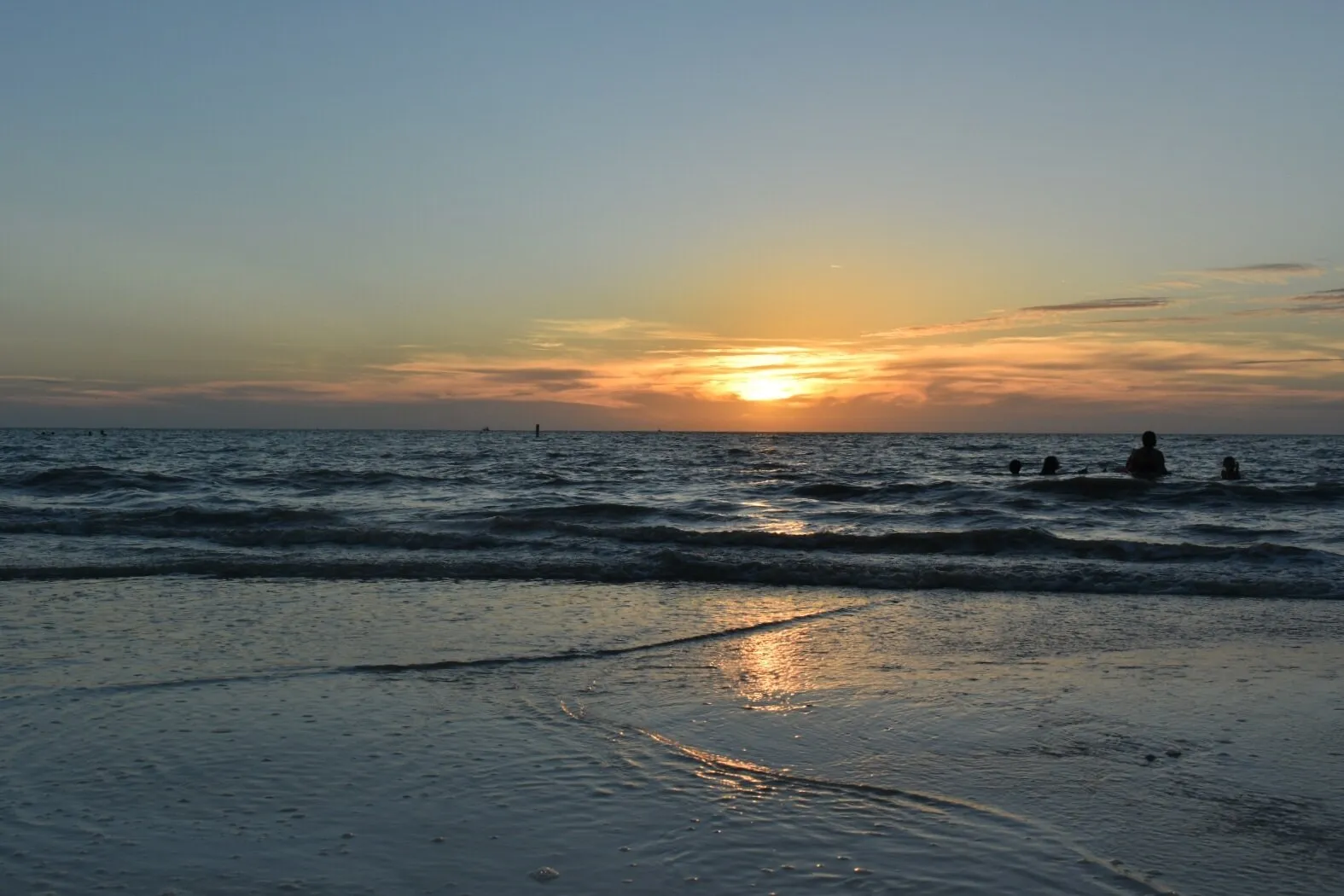 Beautiful Sunset over the Gulf of Mexico