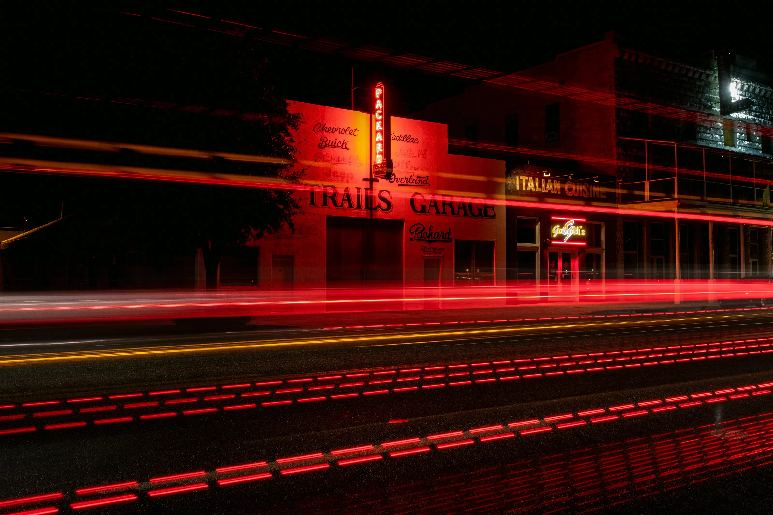 Light Trails Garage