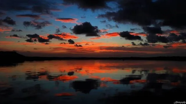 cloudy sunset