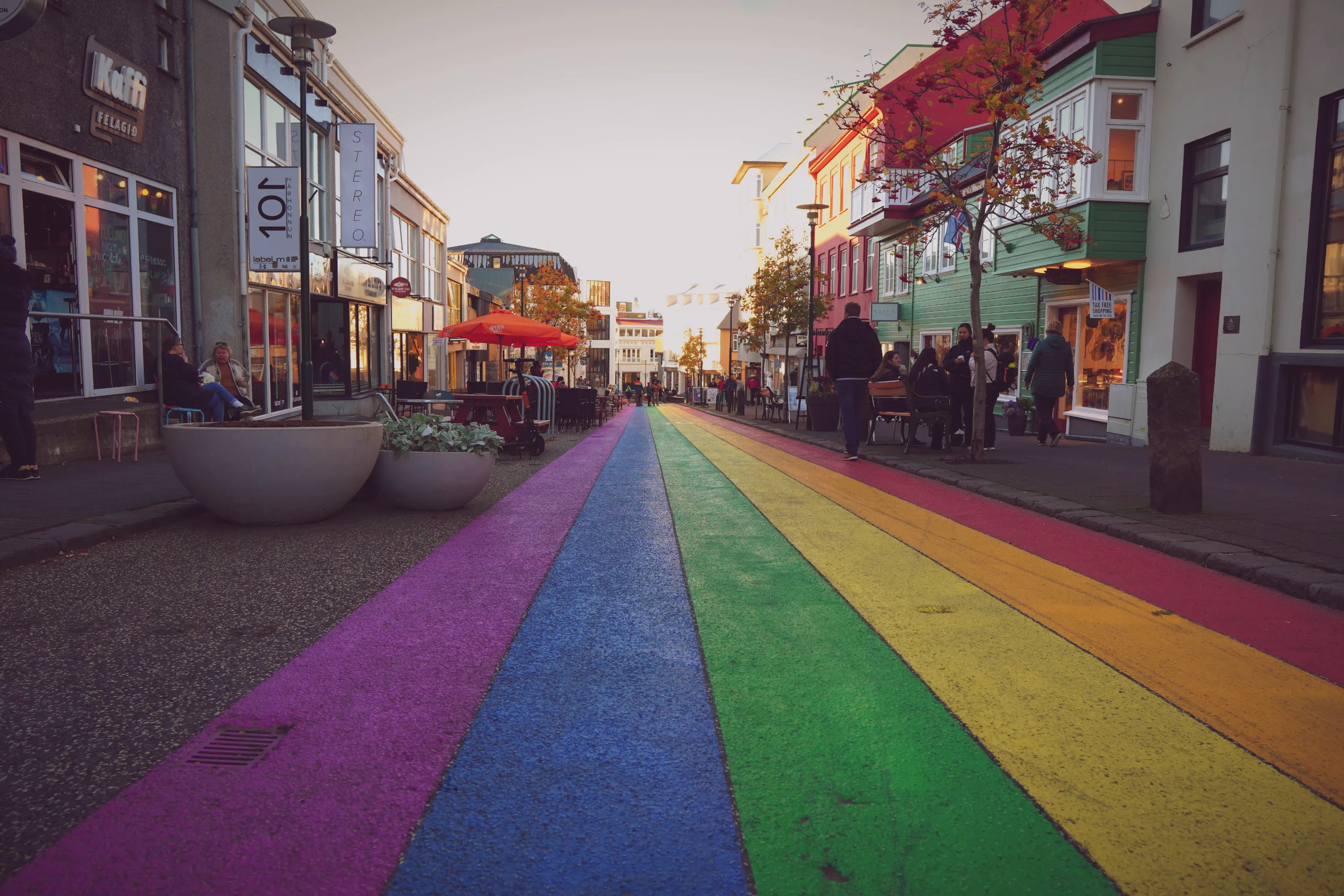 Rainbow street