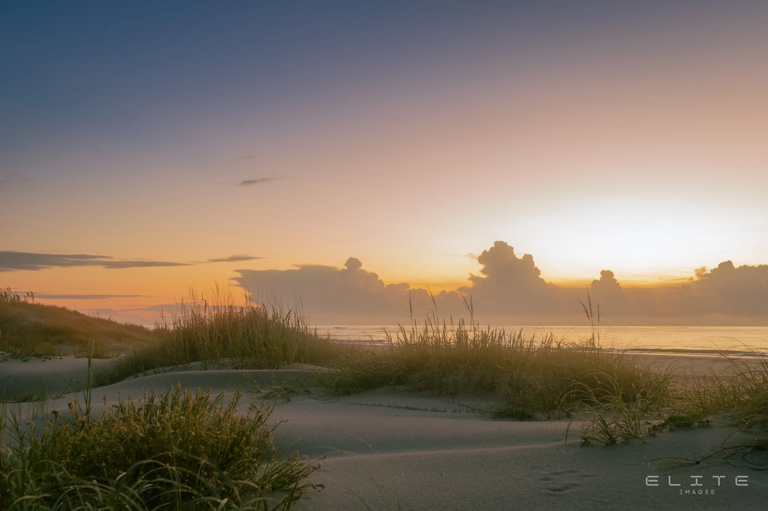 soft light at sunrise