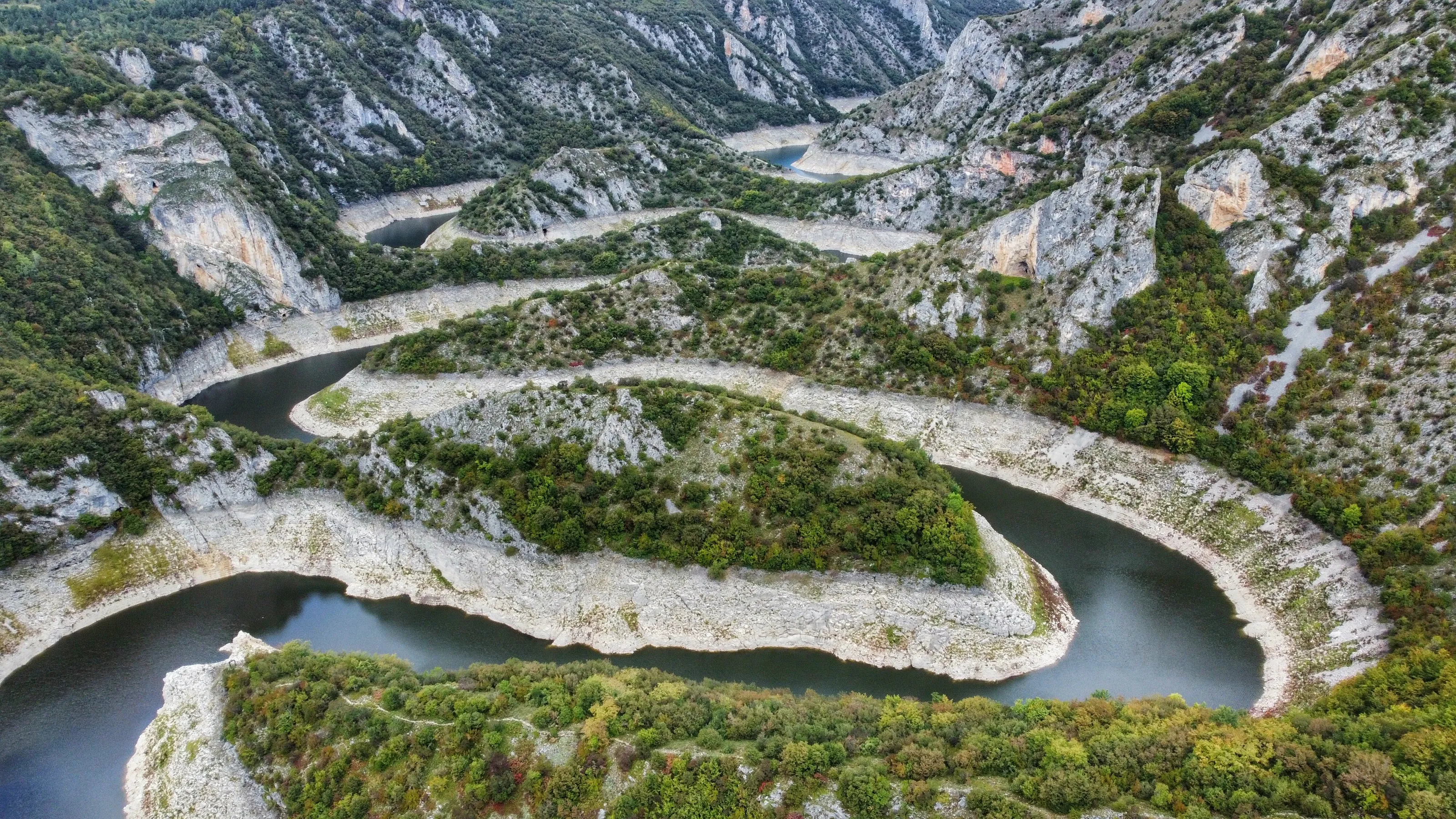 Serbia from above