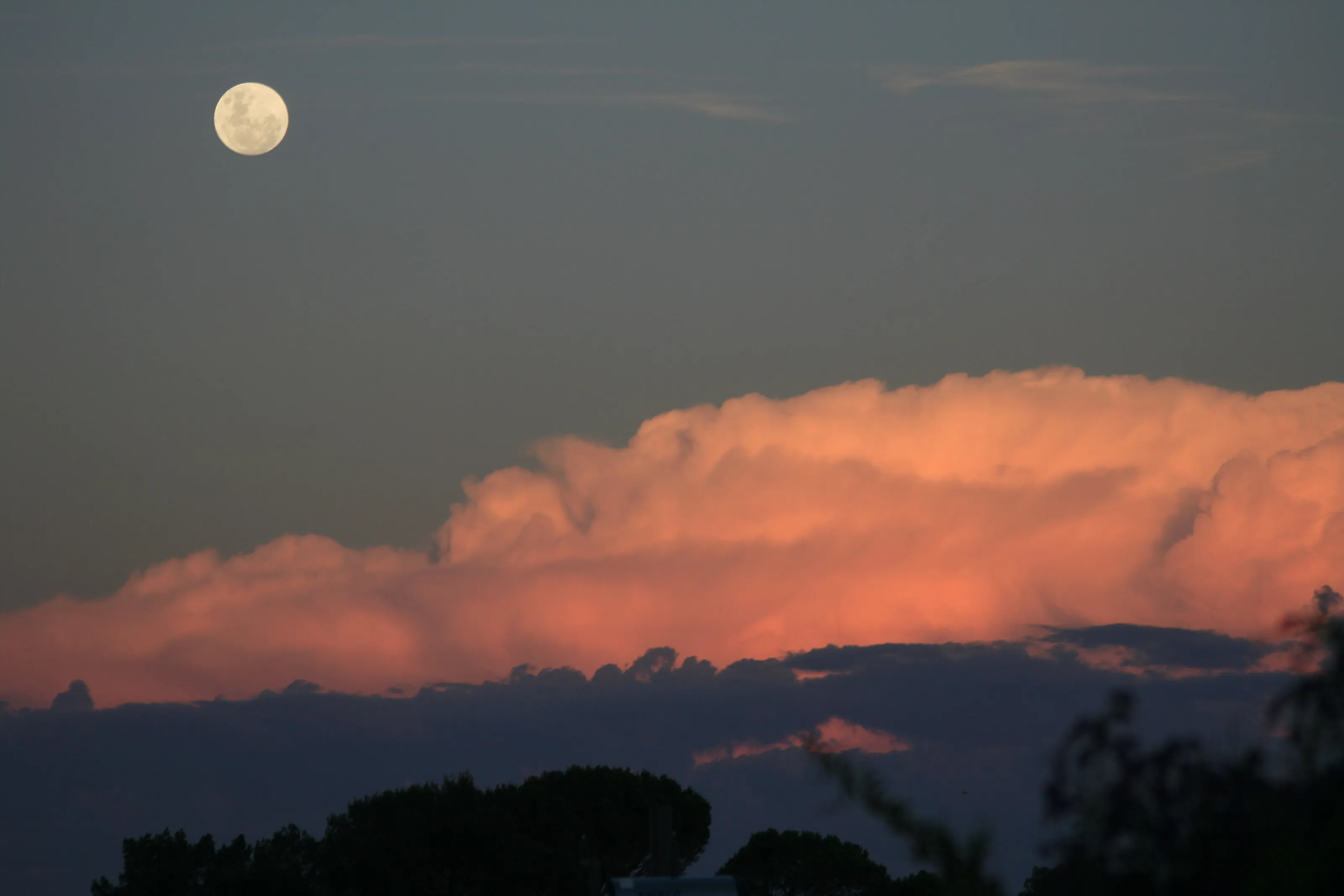 Moon over Gold