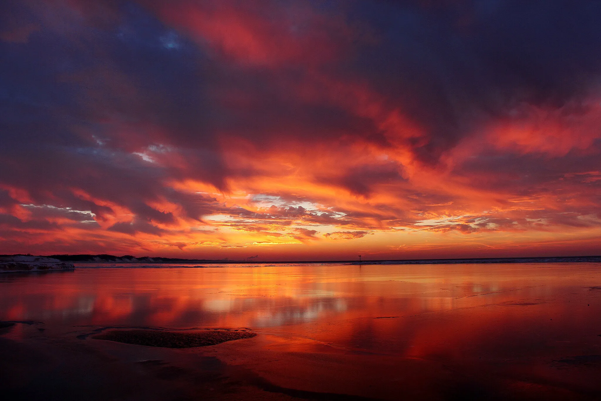 Fire in the sky