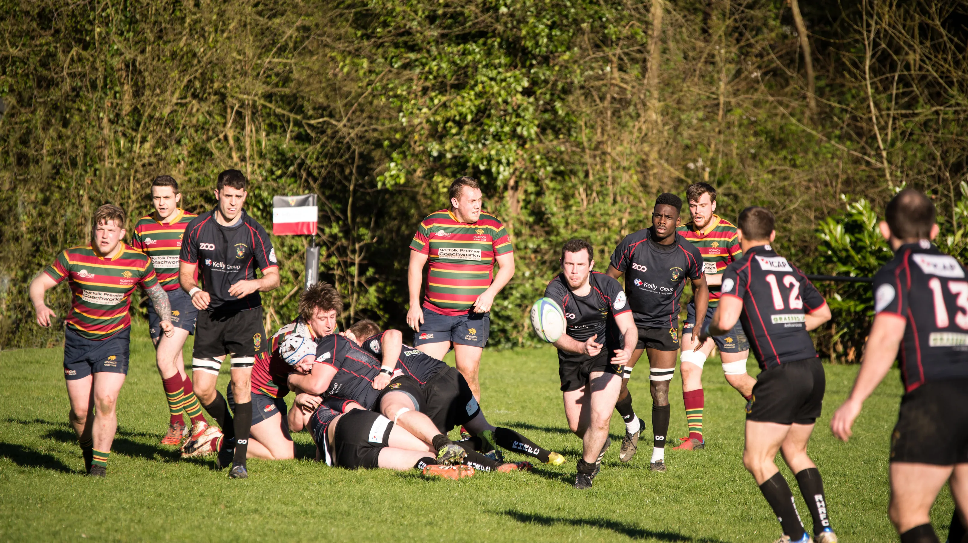 Getting the ball away