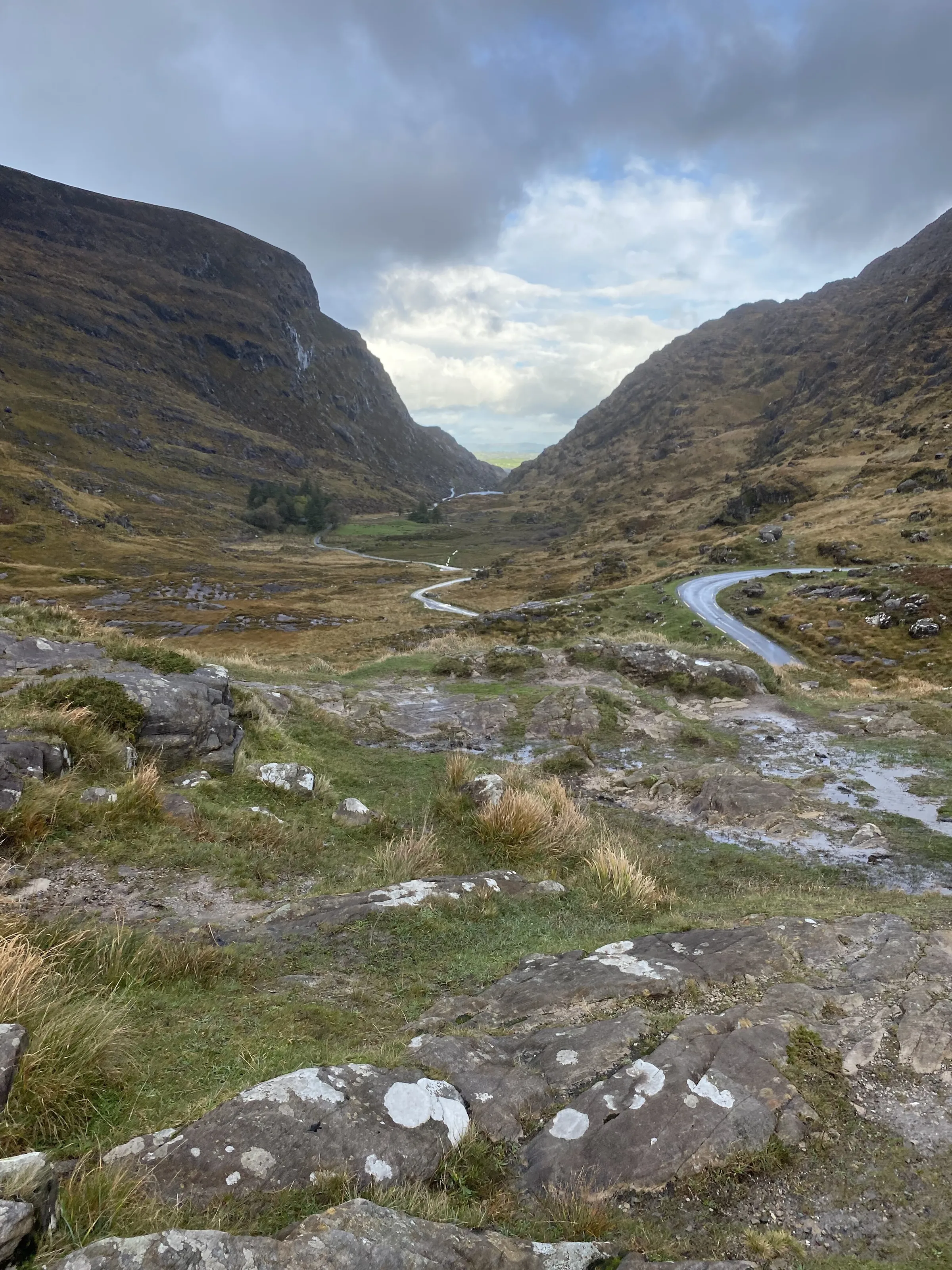 Gap of Dunloe look back