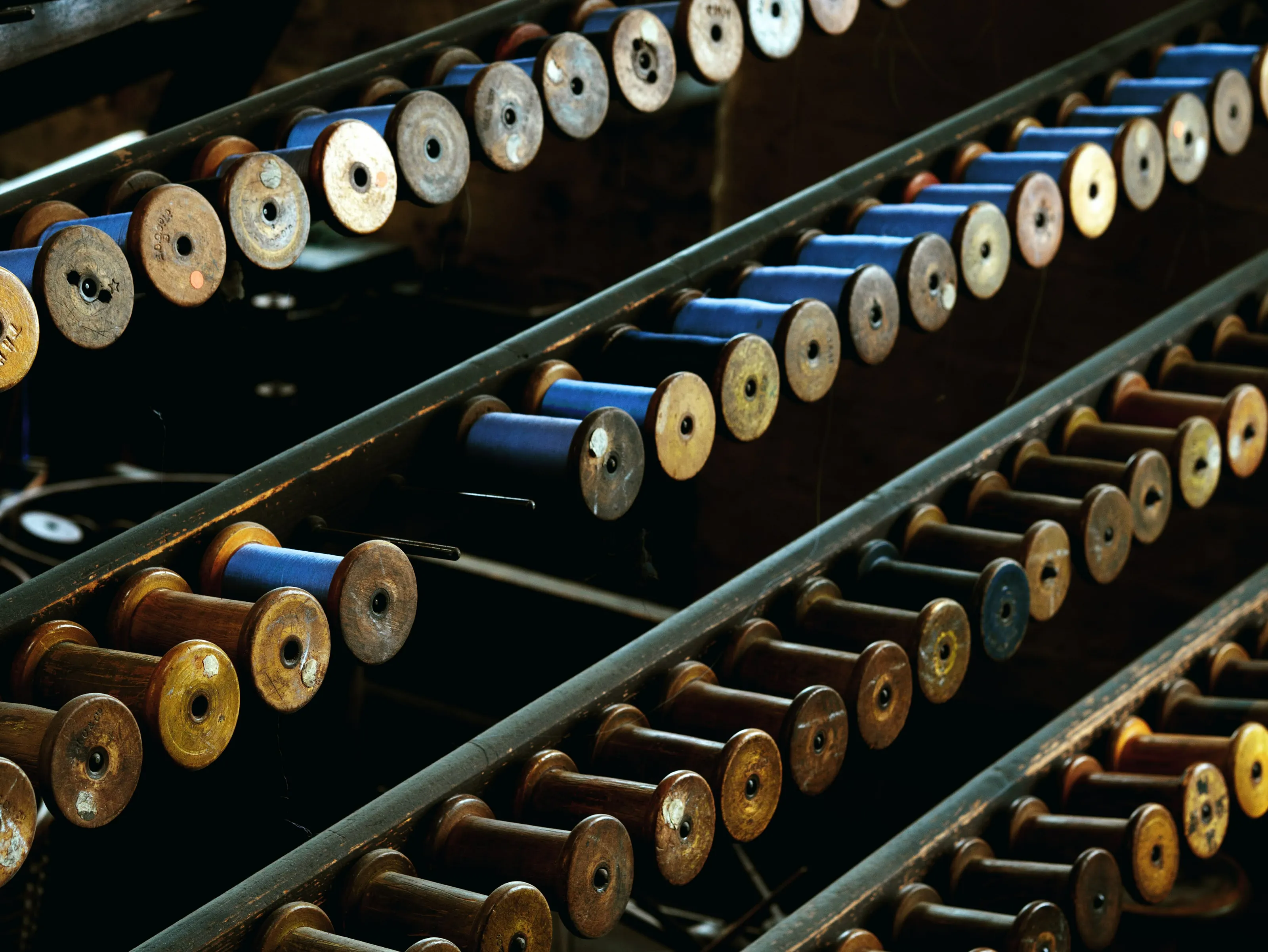 silk bobbins
