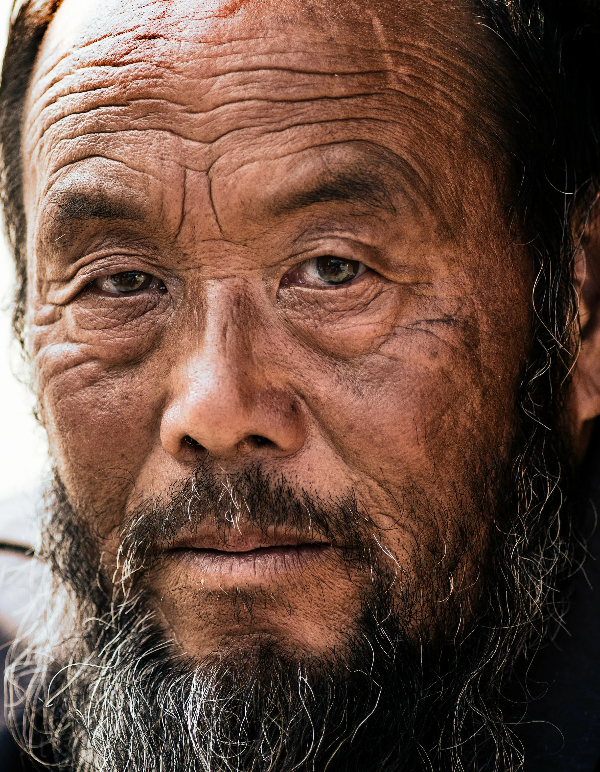 begger in China