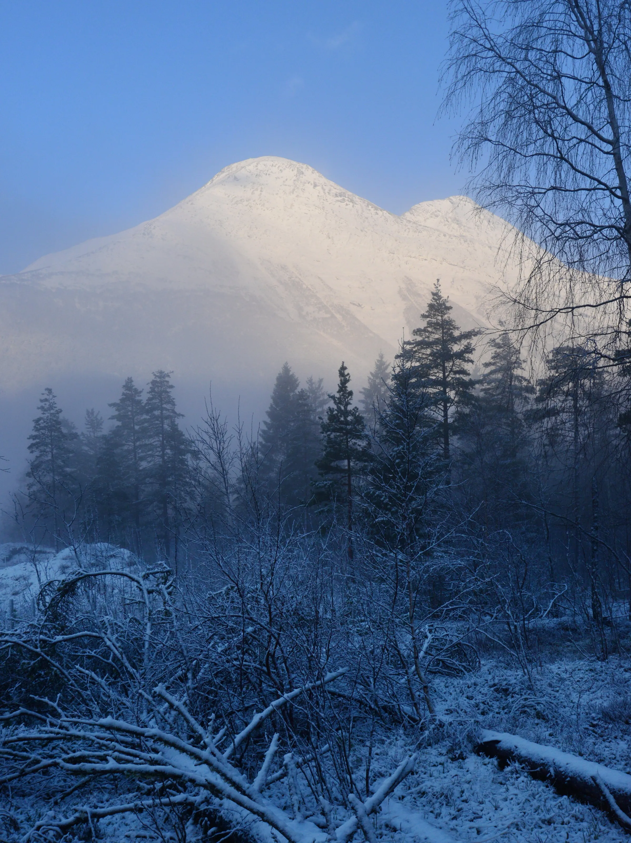 Winter in Valldal Norway