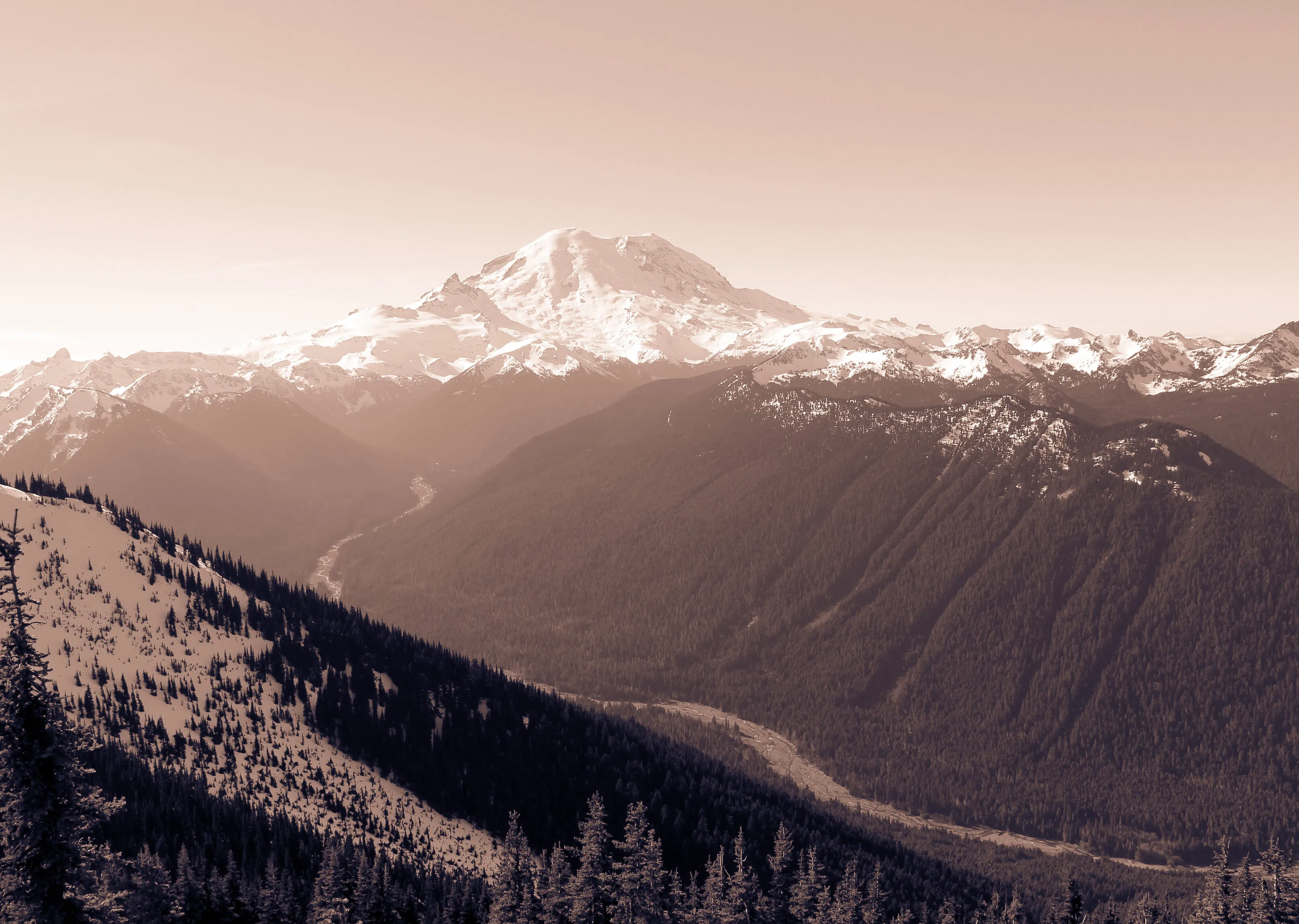 Mt. Rainier from Crystal Mountain