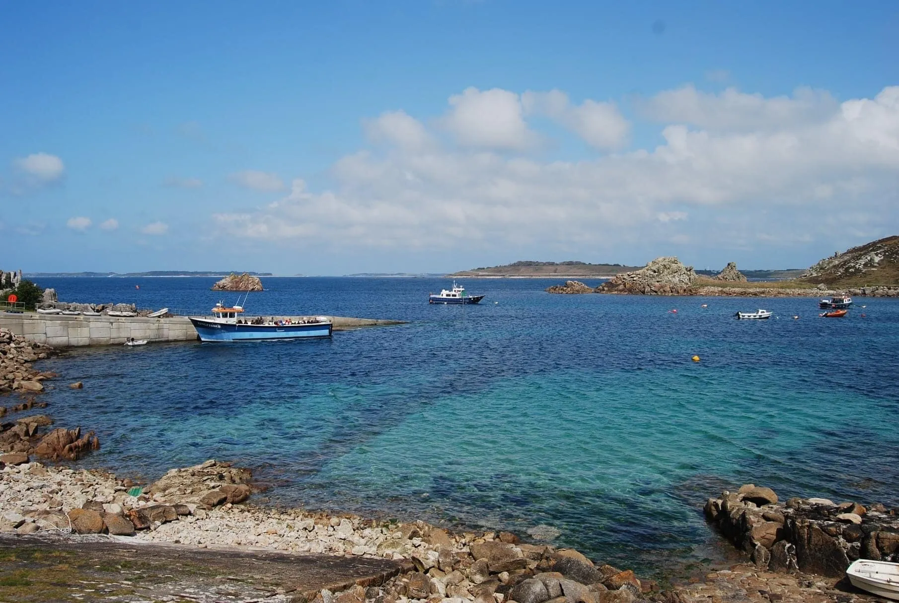 St Agnes towards St Mary’s