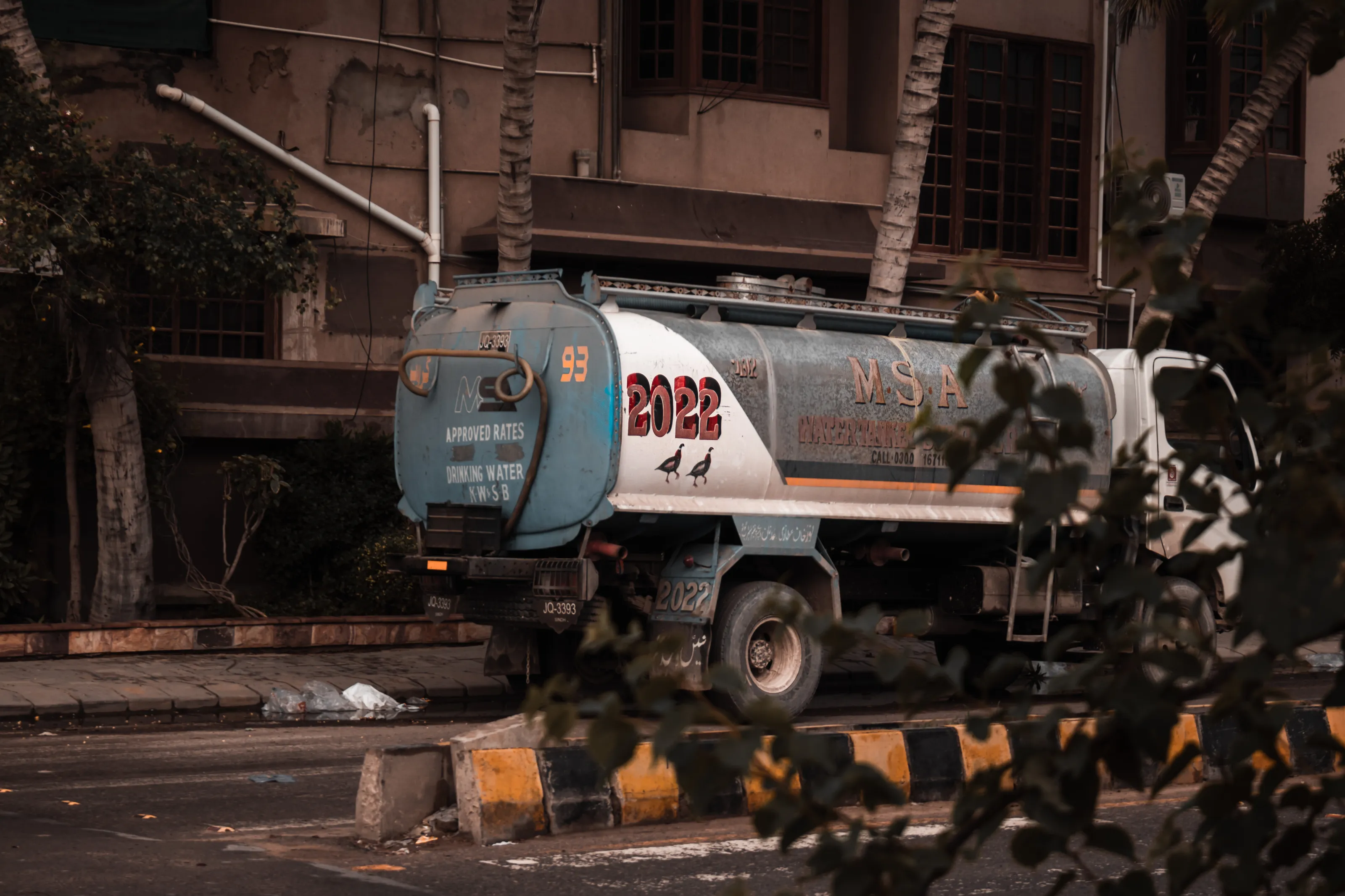 pakistani truck art with some colors