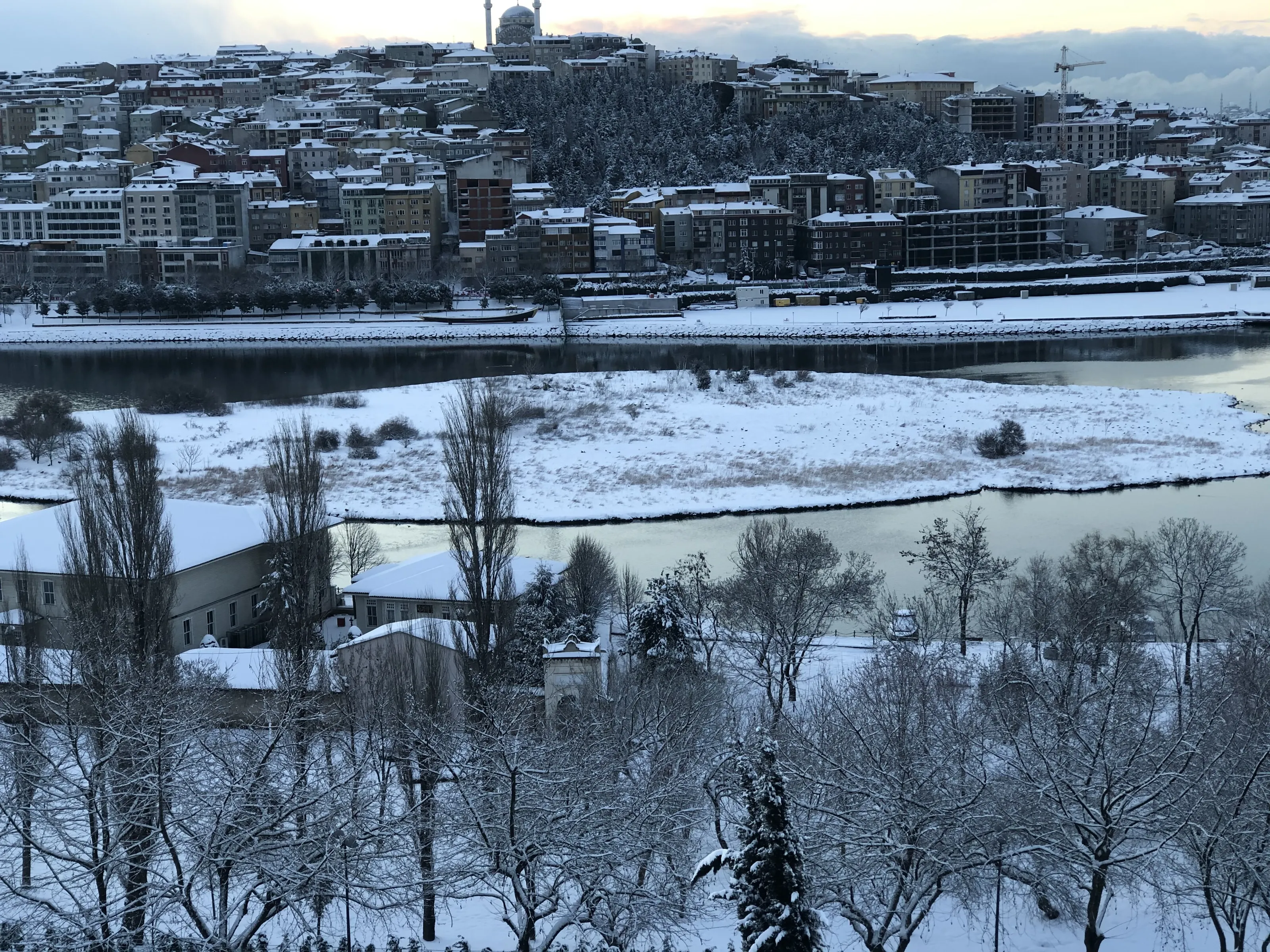 Istanbul snow