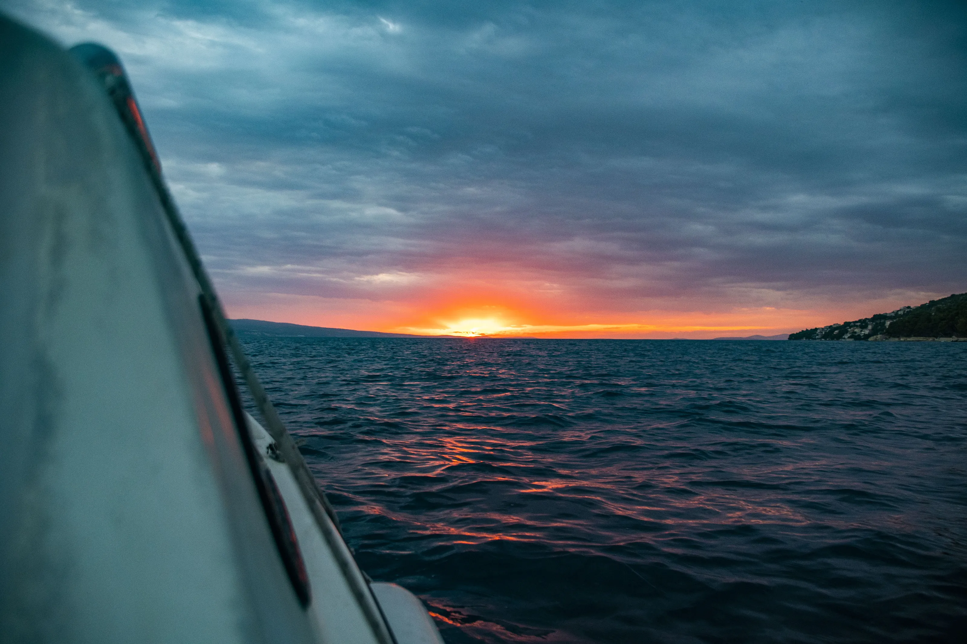 Croatian Seaside Sunset