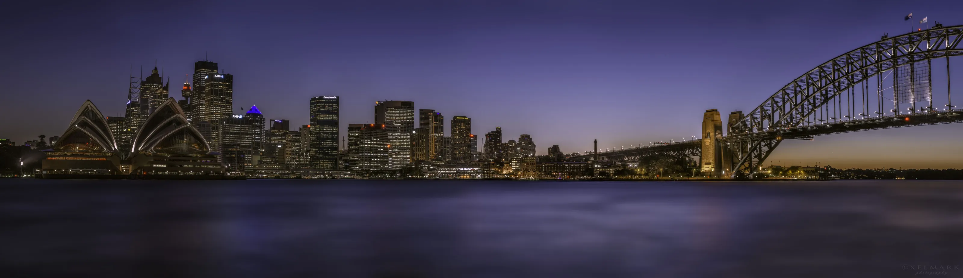 Sydney at night